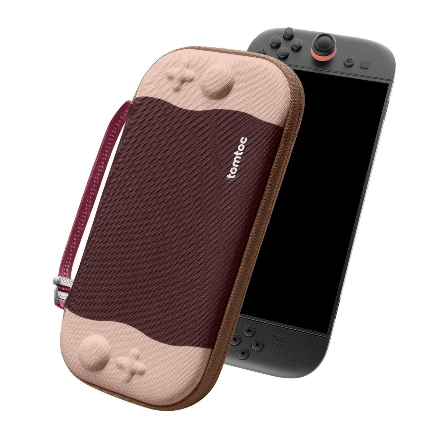 Tomtoc Funda Rígida FancyCase-G05 para Nintendo Switch 2 Ed. Froz Cereza-0