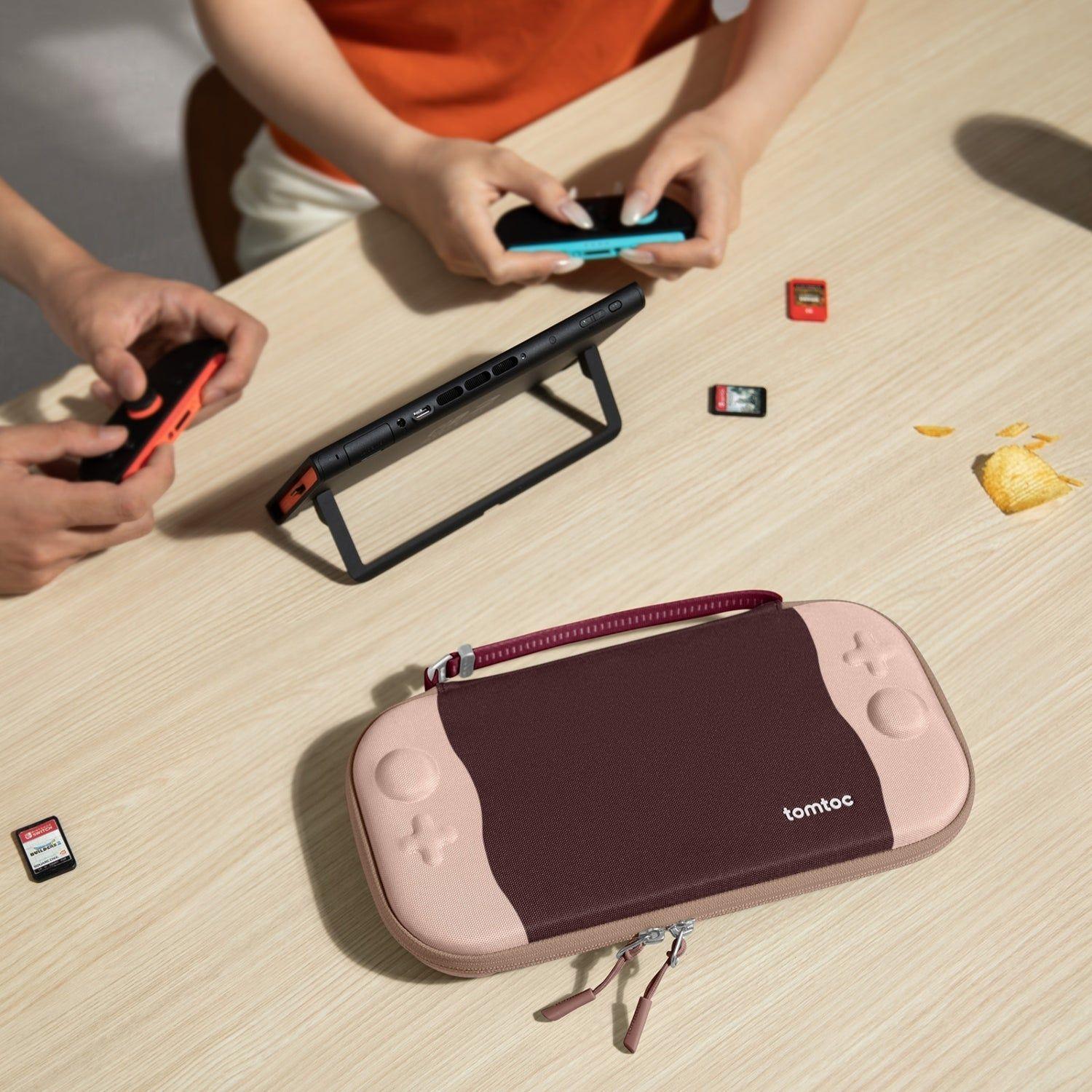 Tomtoc Funda Rígida FancyCase-G05 para Nintendo Switch 2 Ed. Froz Cereza-3