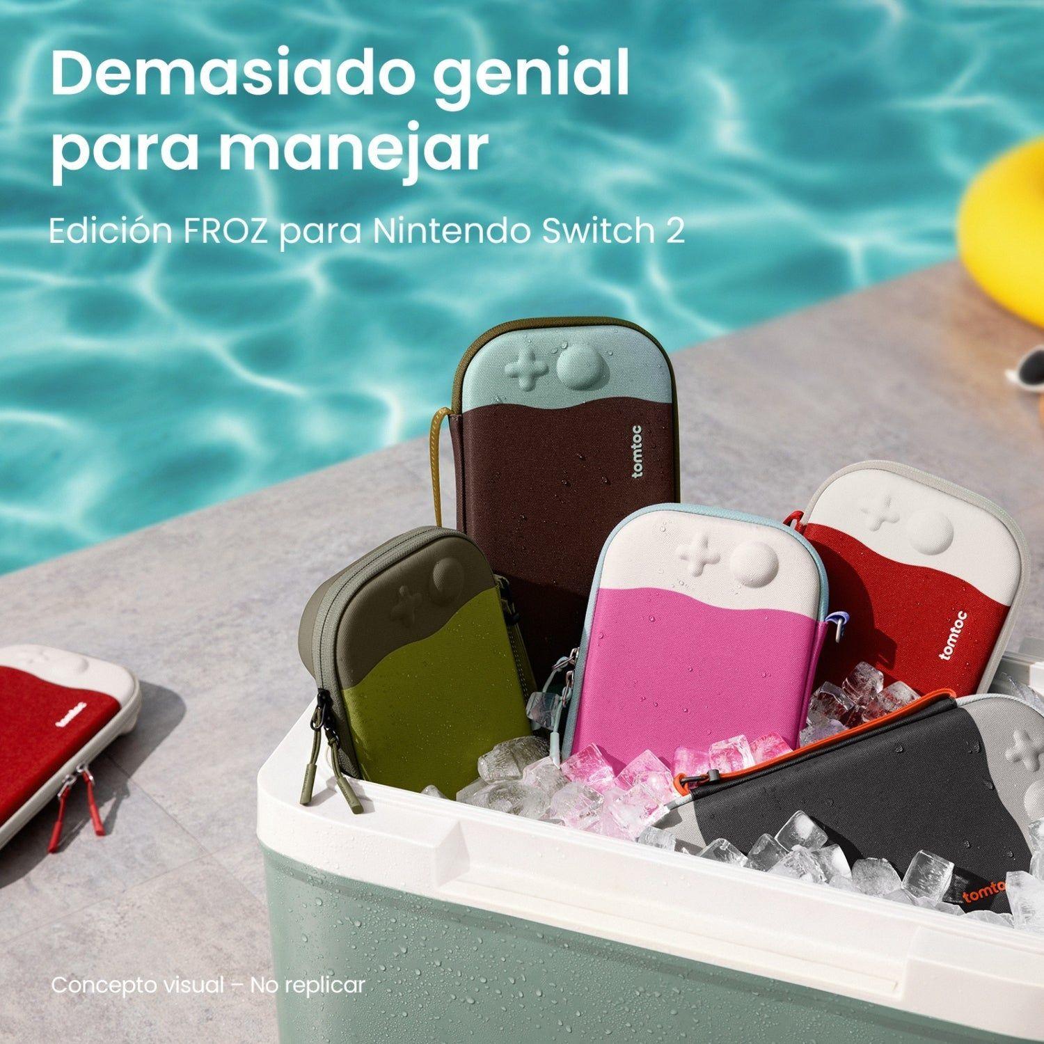 Tomtoc Funda Rígida FancyCase-G05 para Nintendo Switch 2 Ed. Froz Cereza-9