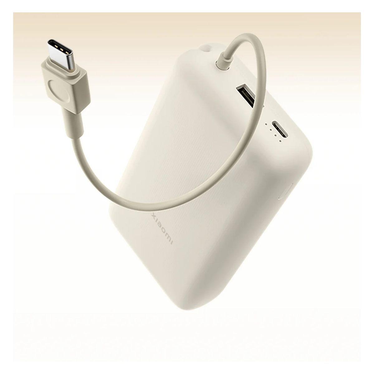 Xiaomi Power Bank 33W 20000 mAh Cable Integrado - Dorado-2