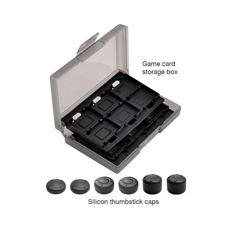 Dobe - Carcasa de almacenamiento de juegos de Switch - 24 juegos-4