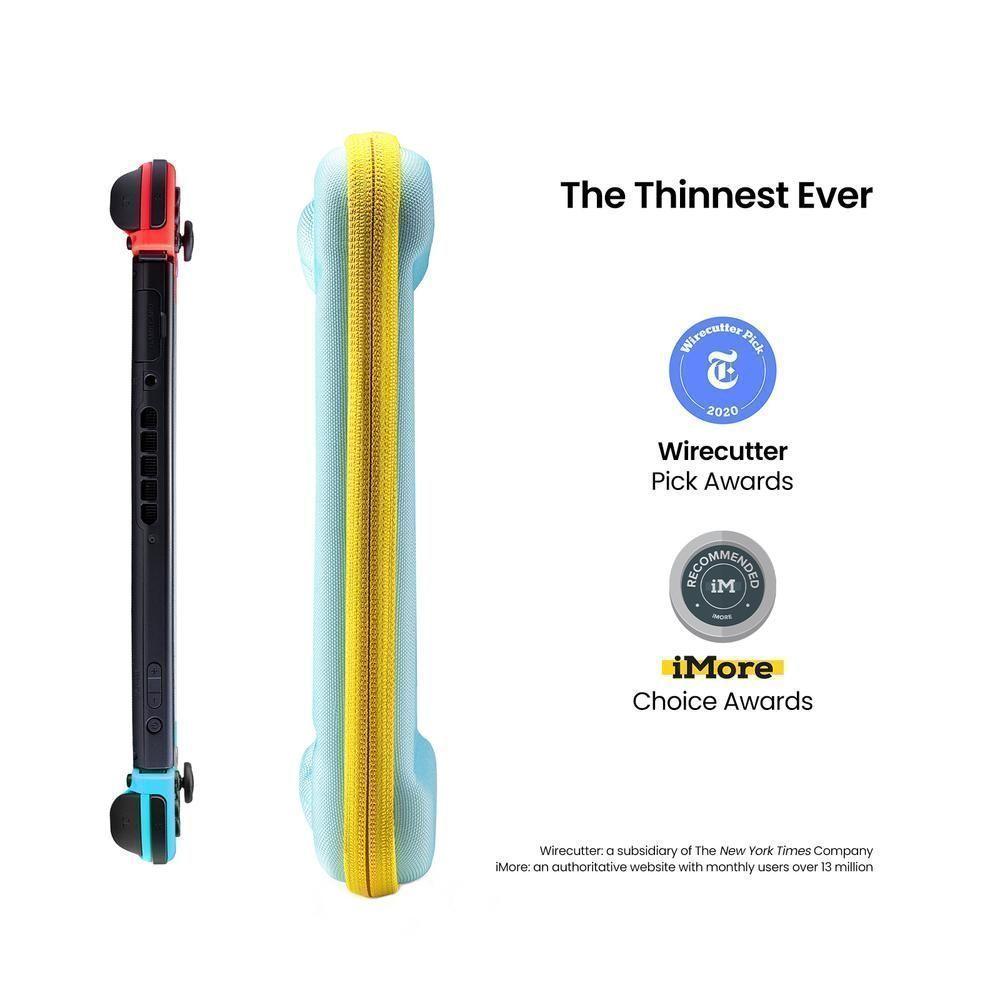 Tomtoc Estuche Ligero Para Nintendo Switch - Celeste-1