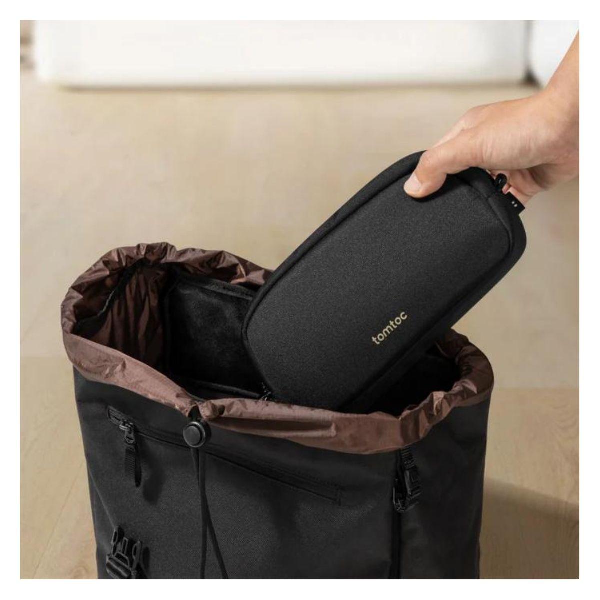 Tomtoc Estuche Light-T12 para Accesorios Electrónicos Pequeño - Negro-5