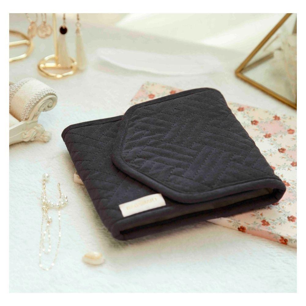 Bagsmart Organizador de Joyas Peri de Viaje Plegable Negro-7