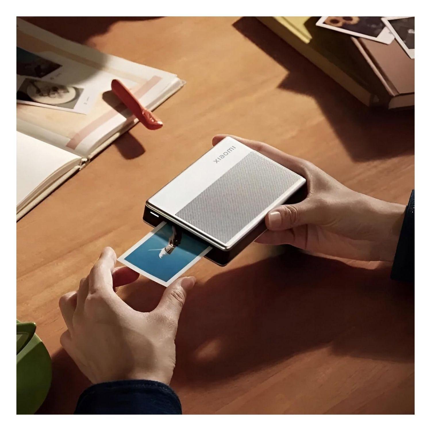 Xiaomi Impresora Fotográfica Portátil 1S con Papel fotográfico x5-2