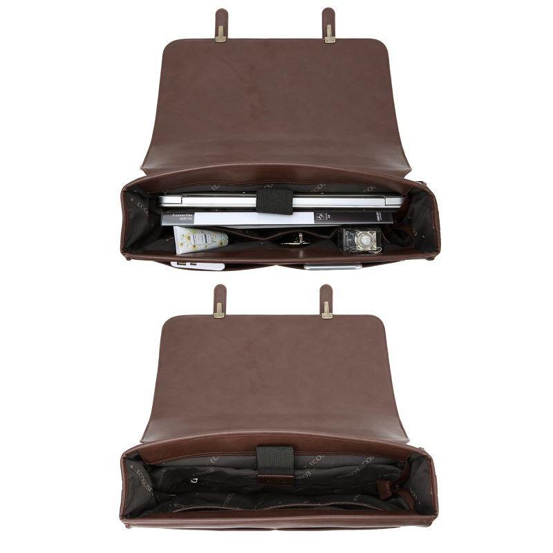 Ecosusi Maletín BOW removible para laptop 15.6" -Marrón-6