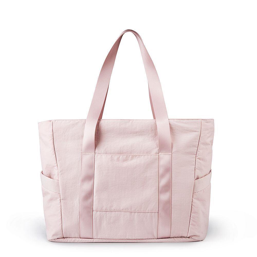 Bagsmart Cartera de mano grande - rosado-0