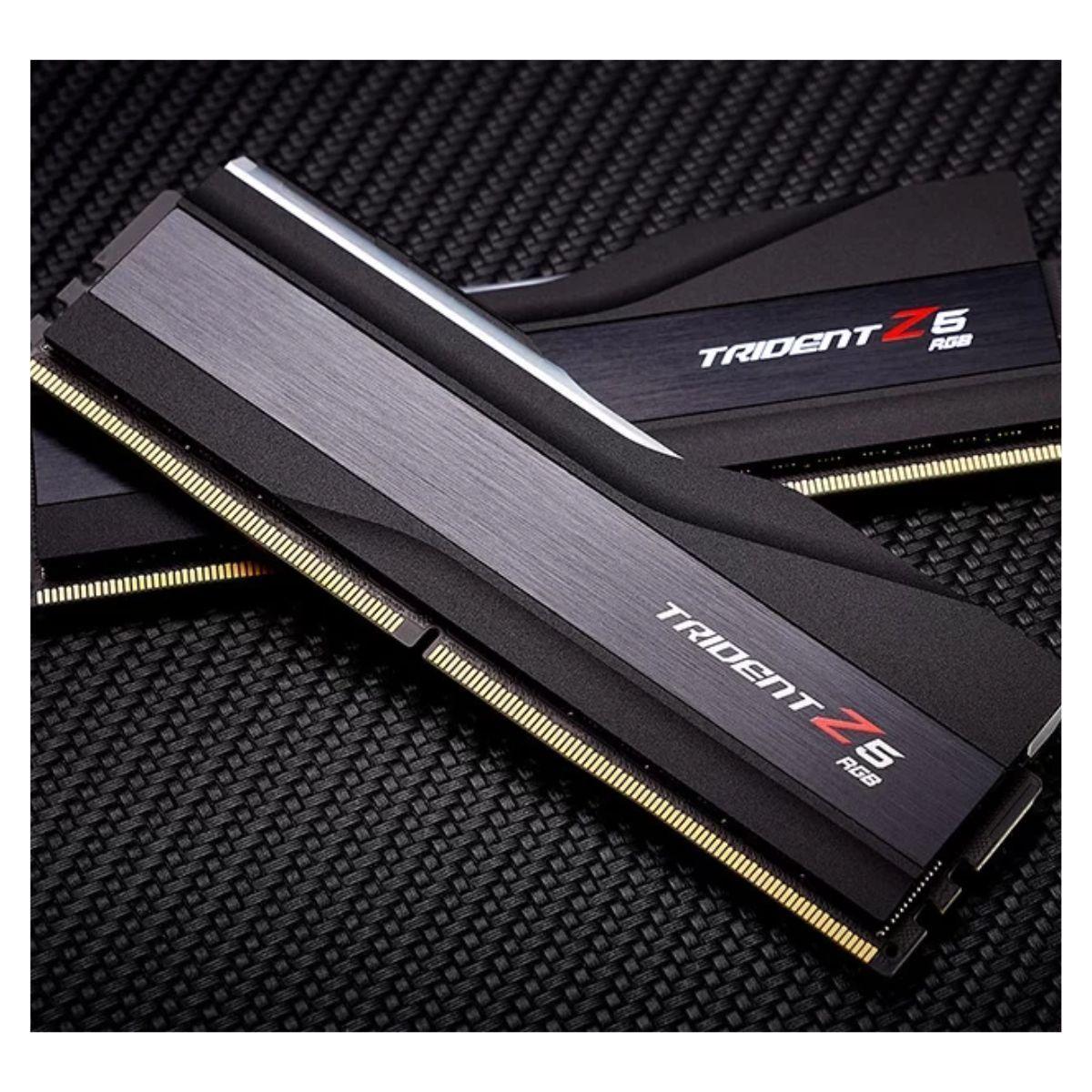 Gskill Trident Z5 RGB DDR5-6000mhz 32GB (2x16GB) Negro-5