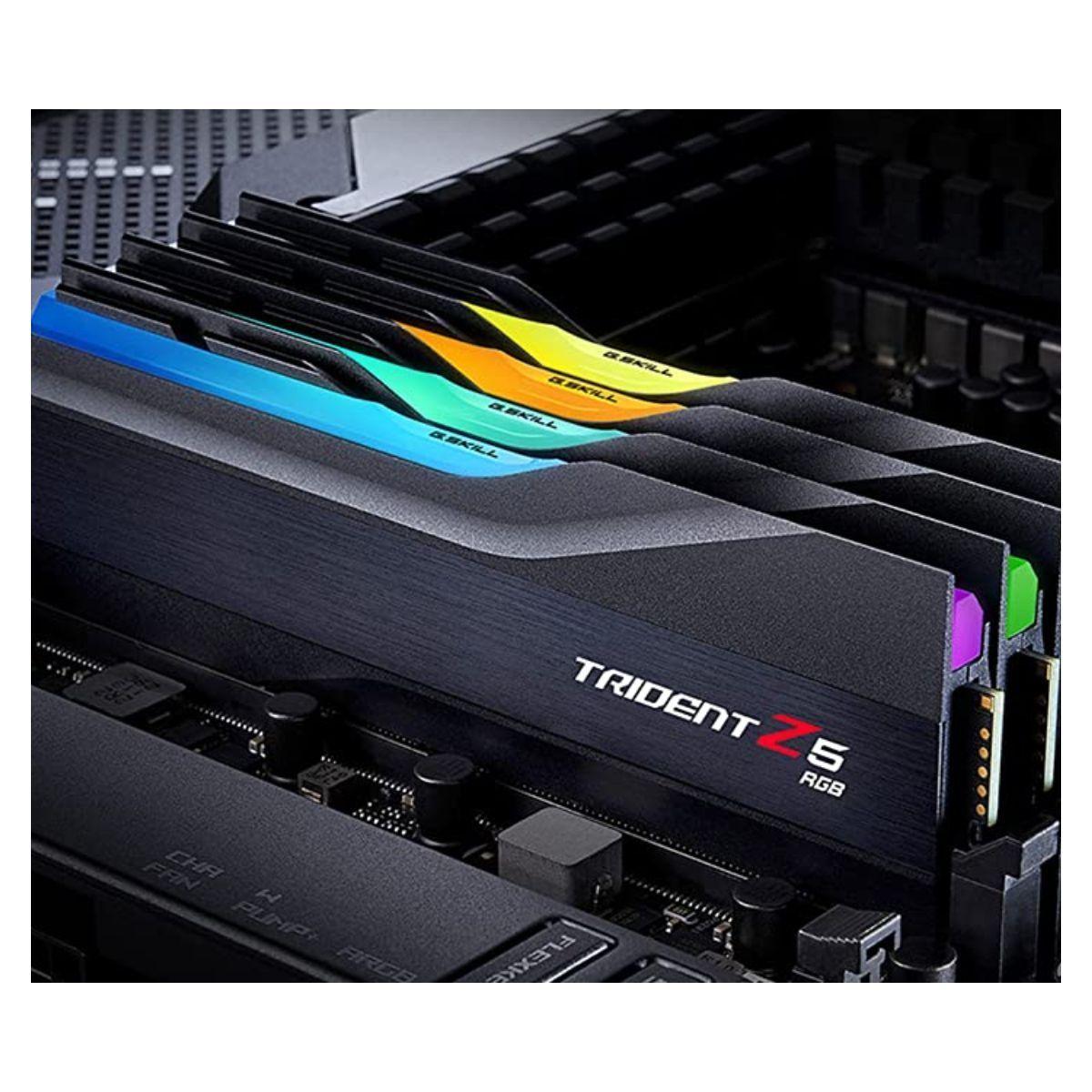 Gskill Trident Z5 RGB DDR5-6000mhz 32GB (2x16GB) Negro-6