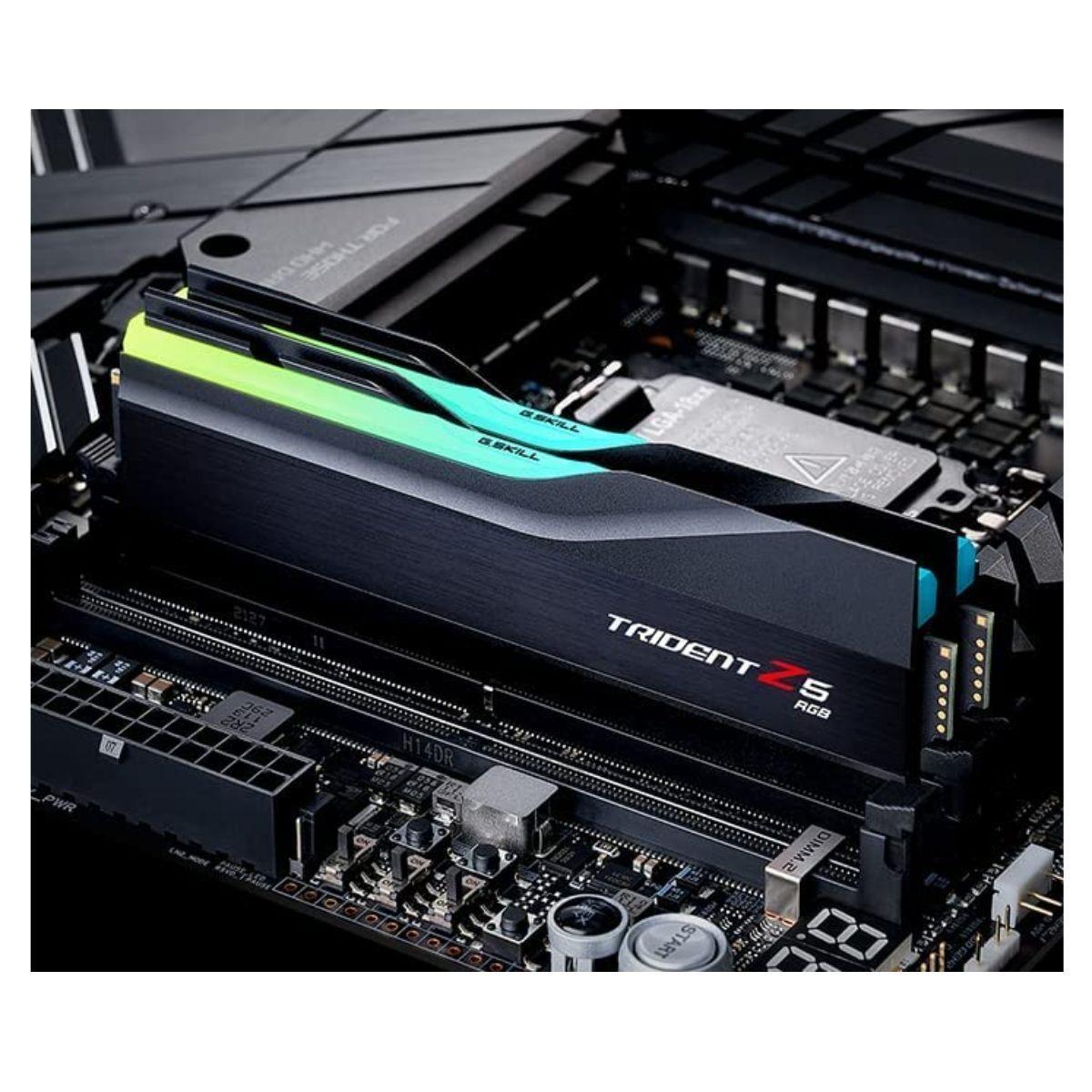 Gskill Trident Z5 RGB DDR5-6000mhz 32GB (2x16GB) Negro-4