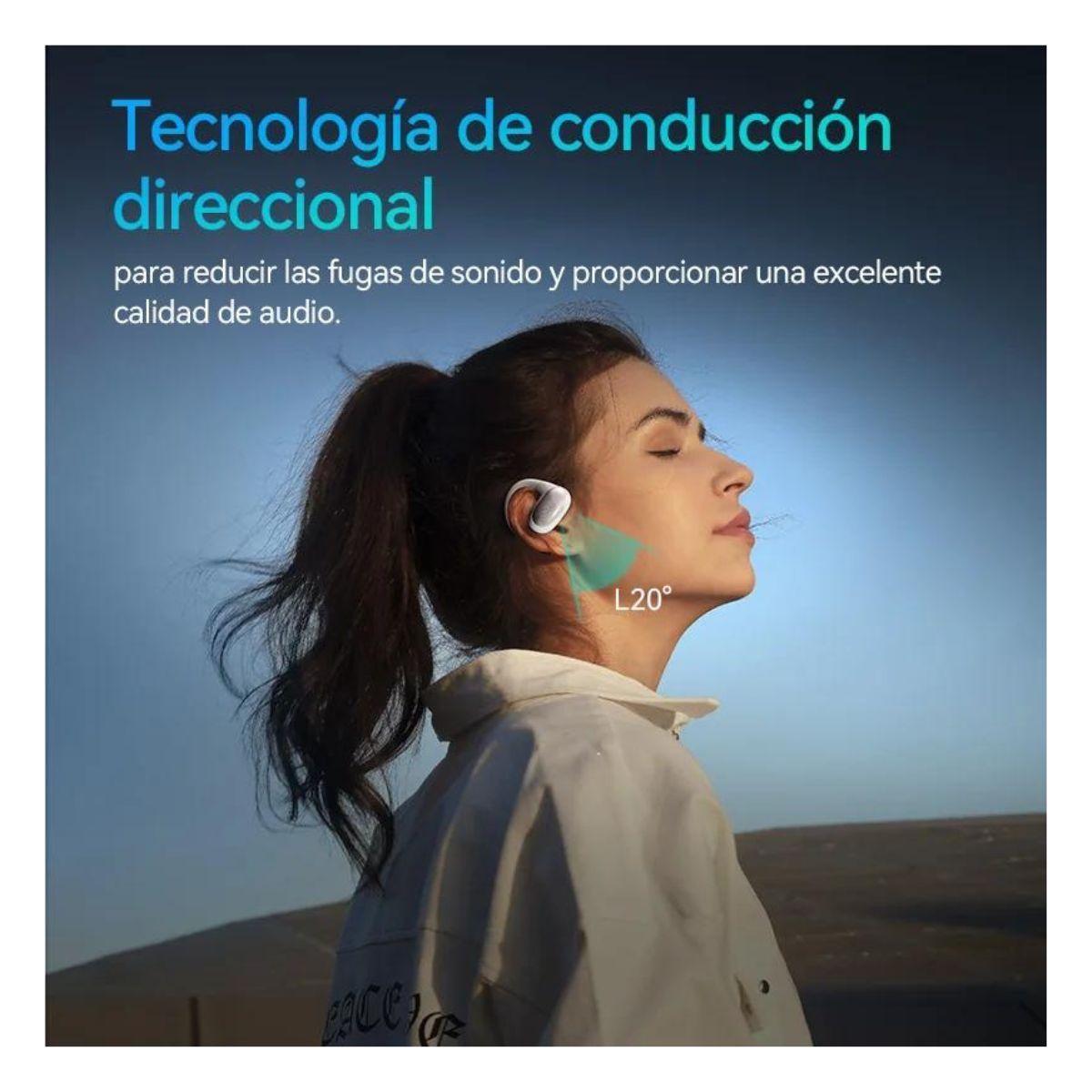QCY Audifonos Inalámbricos Crossky GTR2 Blanco-3