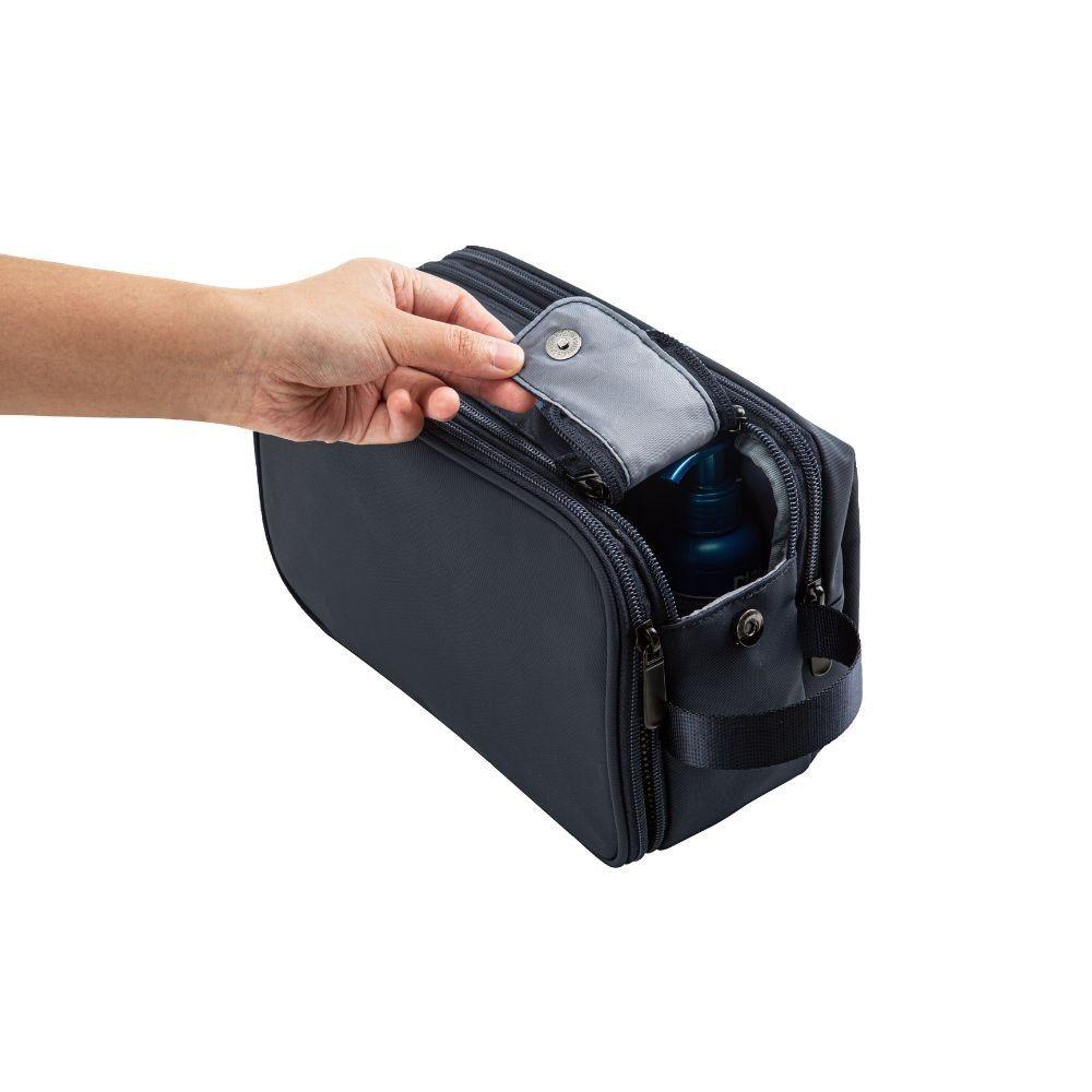 Bagsmart - Neceser de aseo para hombres - Azul-7