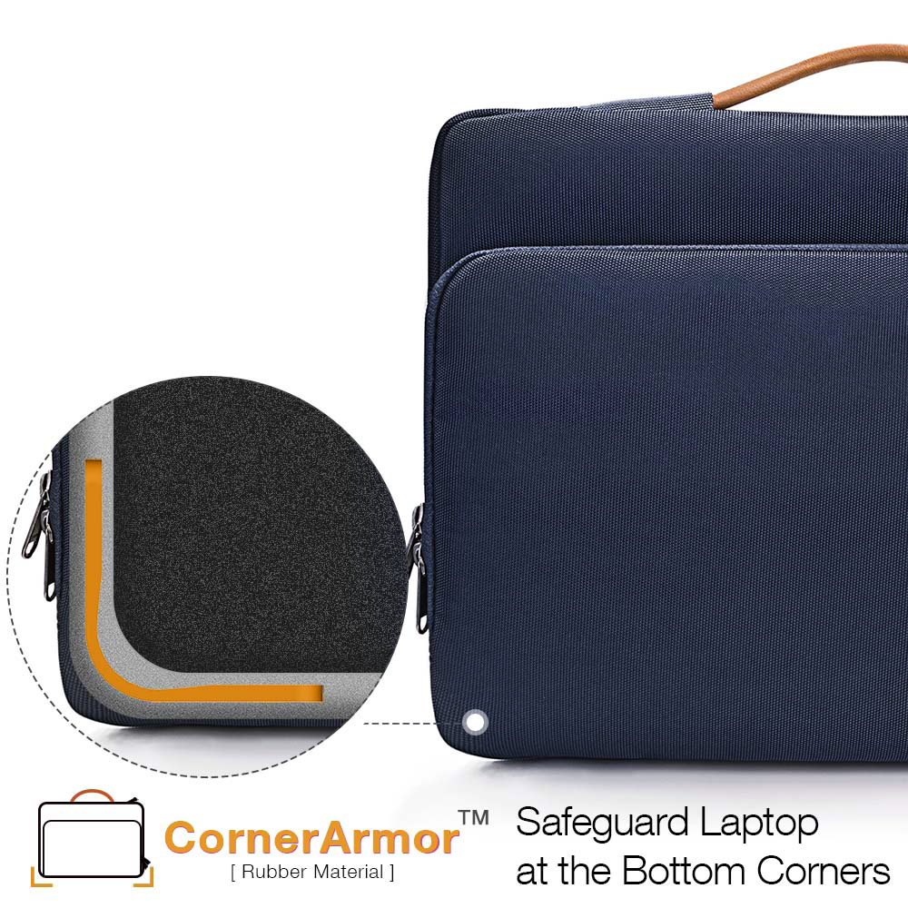 Tomtoc-funda A14 Para 14''Notebook/Macbook- Azul -5