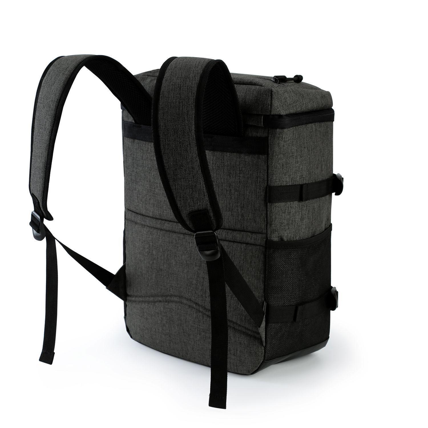 TOURIT Mochila térmica para 32 latas - negra-2