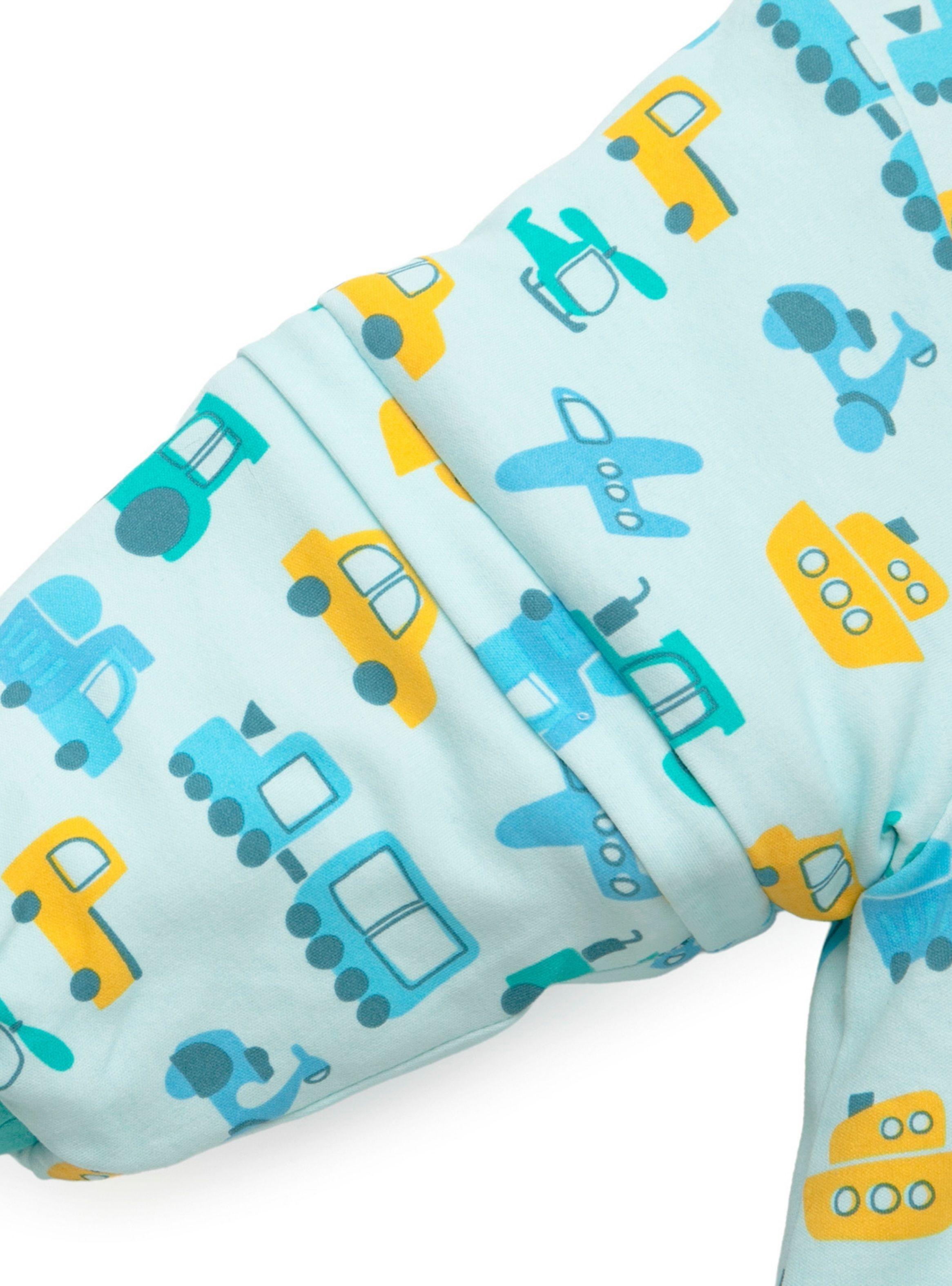 Saco de dormir bebé TOG 3.5 con piernas Niño Autos invierno-3