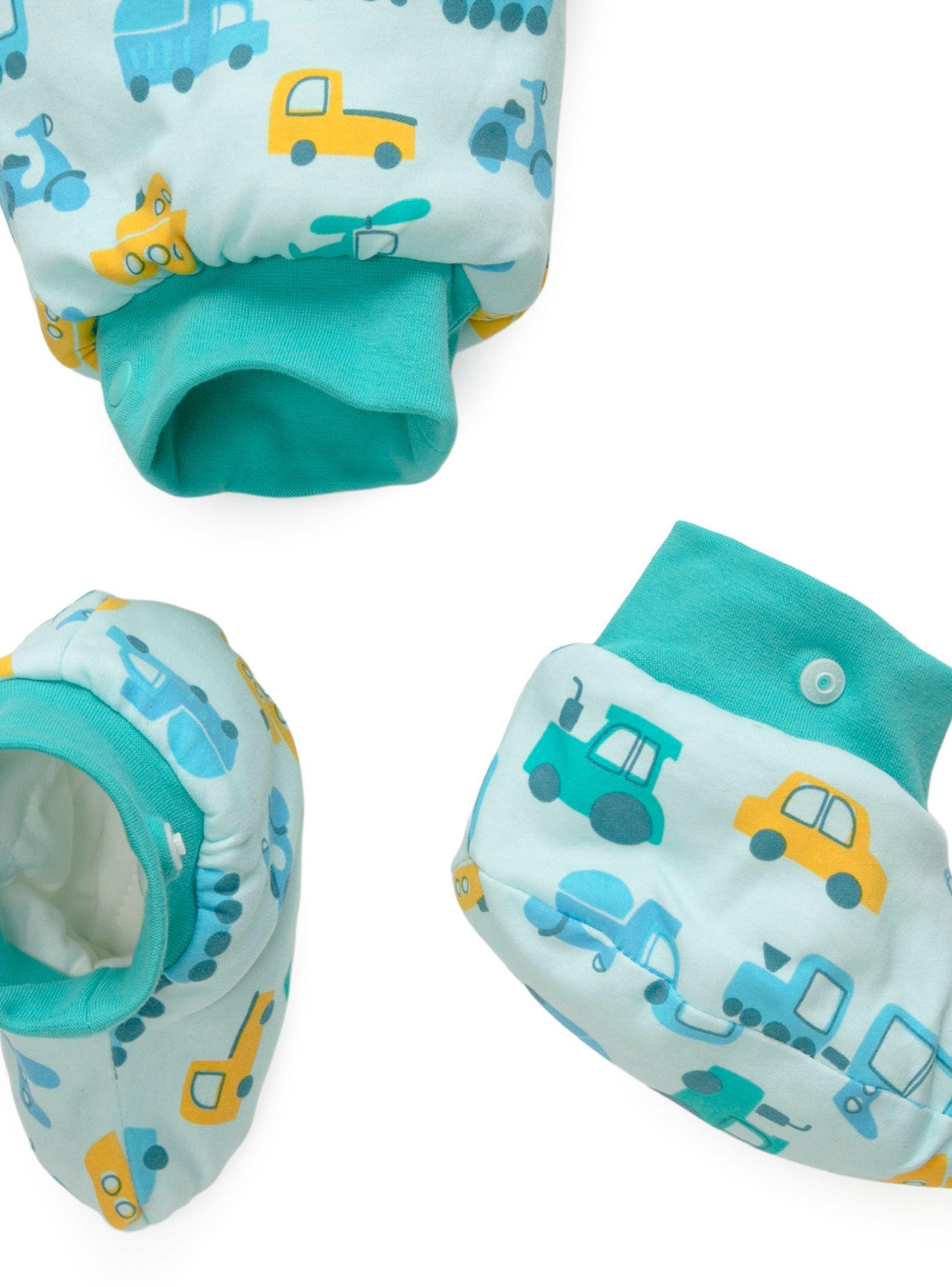 Saco de dormir bebé TOG 3.5 con piernas Niño Autos invierno-4
