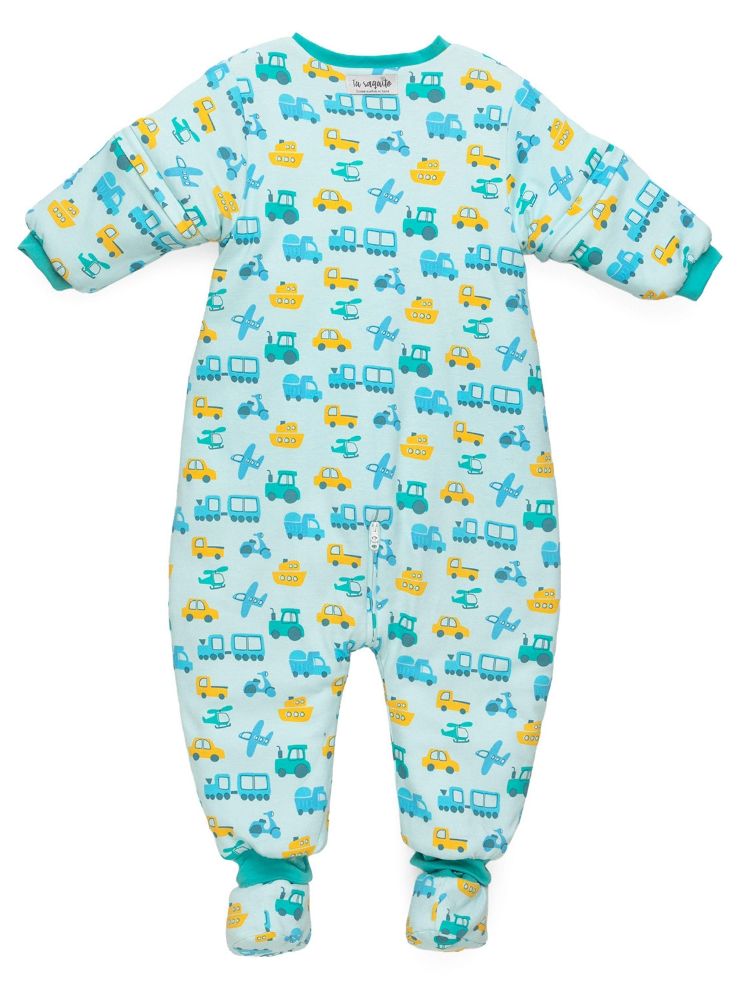 Saco de dormir bebé TOG 3.5 con piernas Niño Autos invierno-7