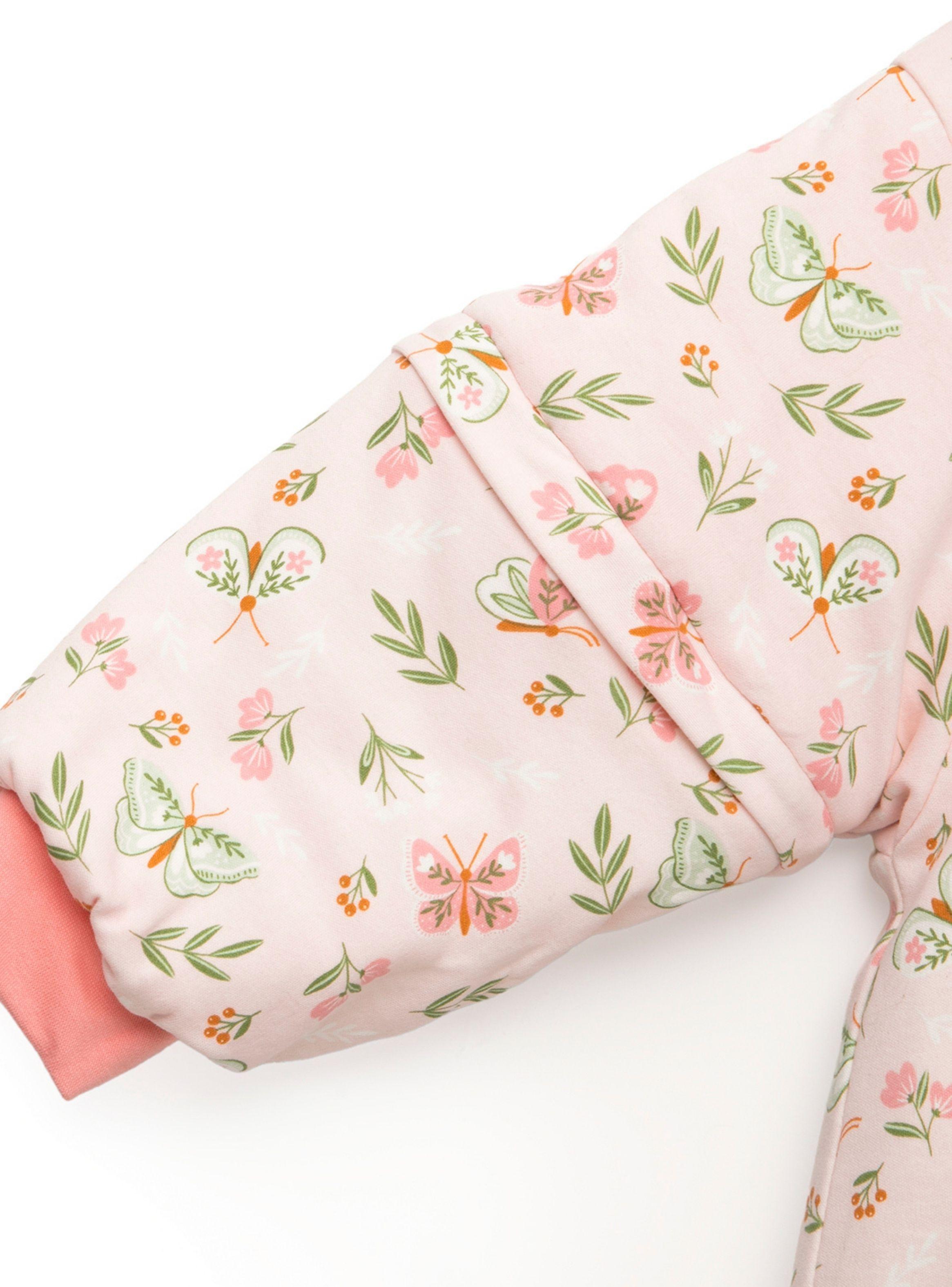 Saco de dormir bebé TOG 2.5 piernas y pies Niña Mariposa-3