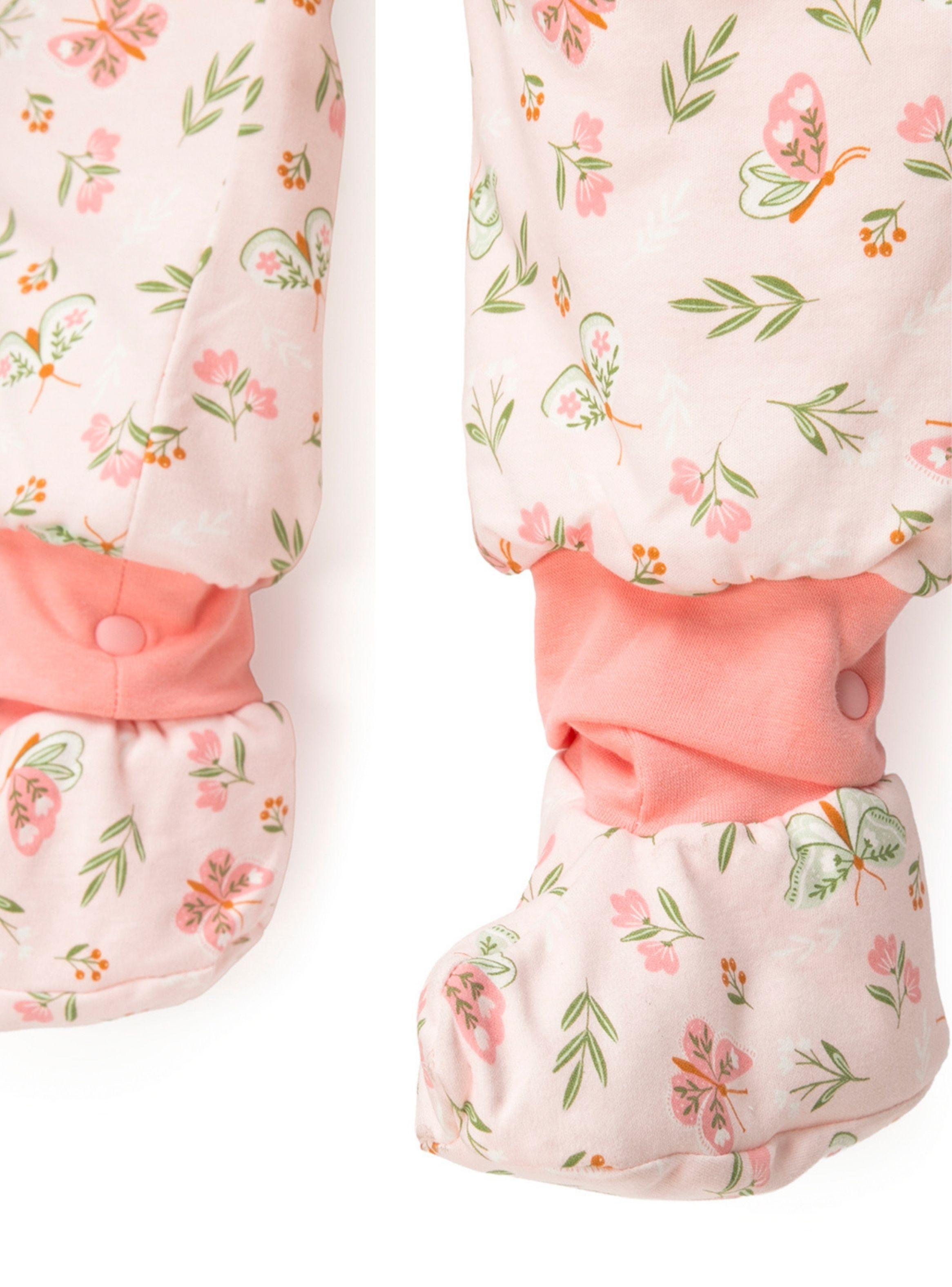 Saco de dormir bebé TOG 2.5 piernas y pies Niña Mariposa-5