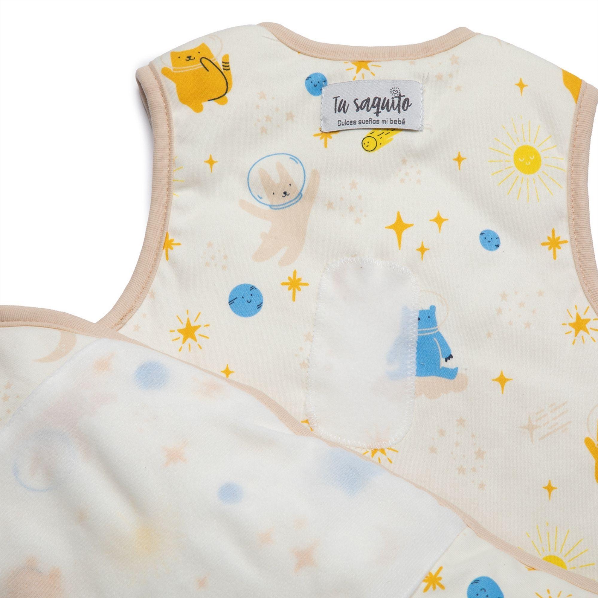 Saco dormir de bebé con swaddle TOG 2.5 - Espacio Saquito RN-5
