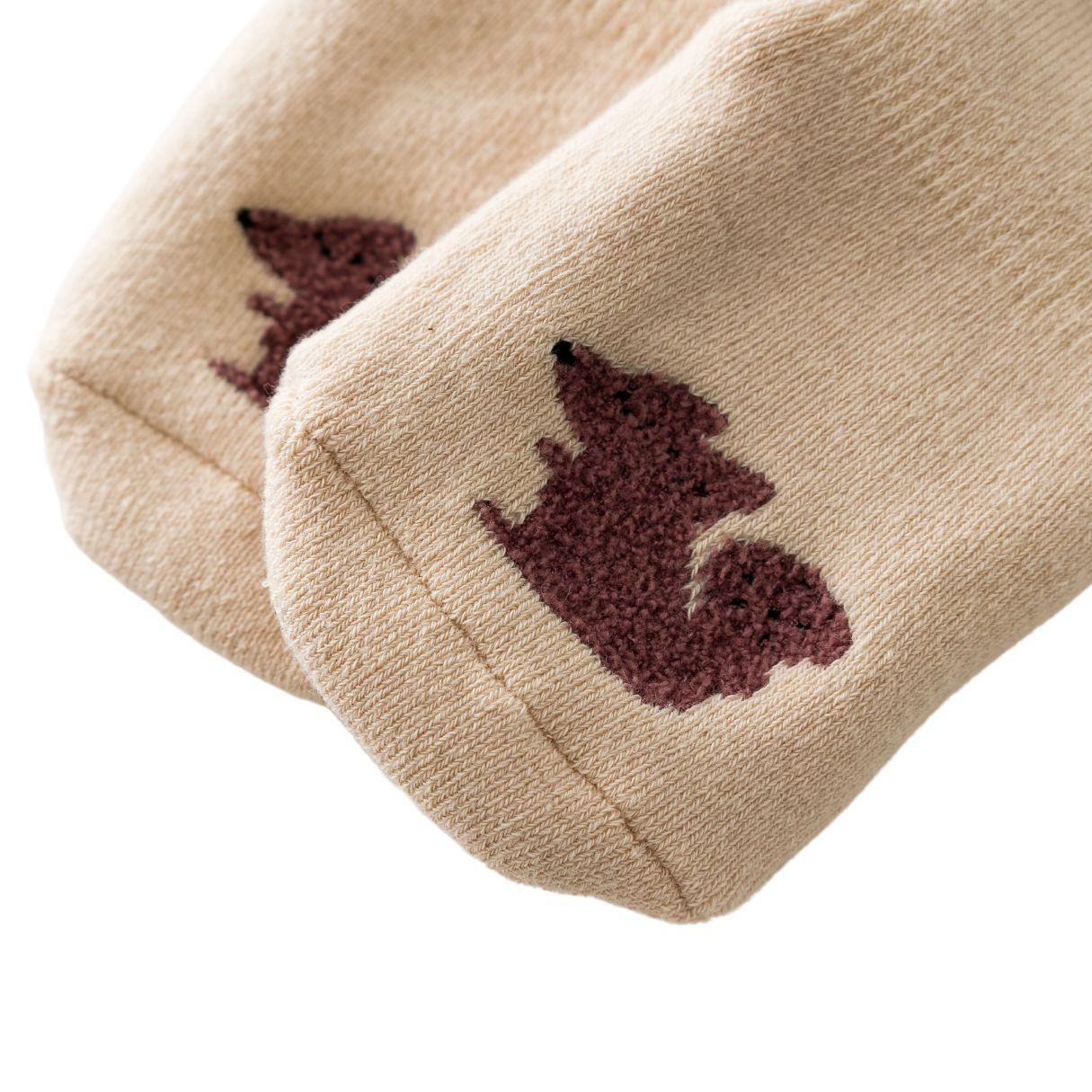 Calcetines de bebé - Diseño Ardilla-4