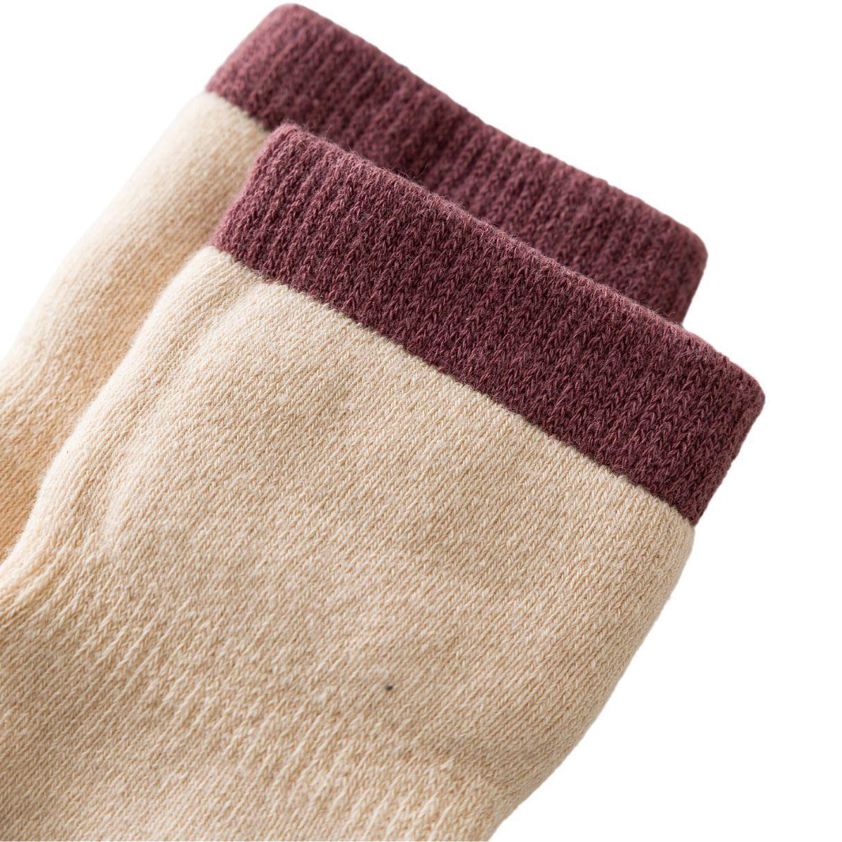 Calcetines de bebé con antideslizante, diseño Ardilla-3