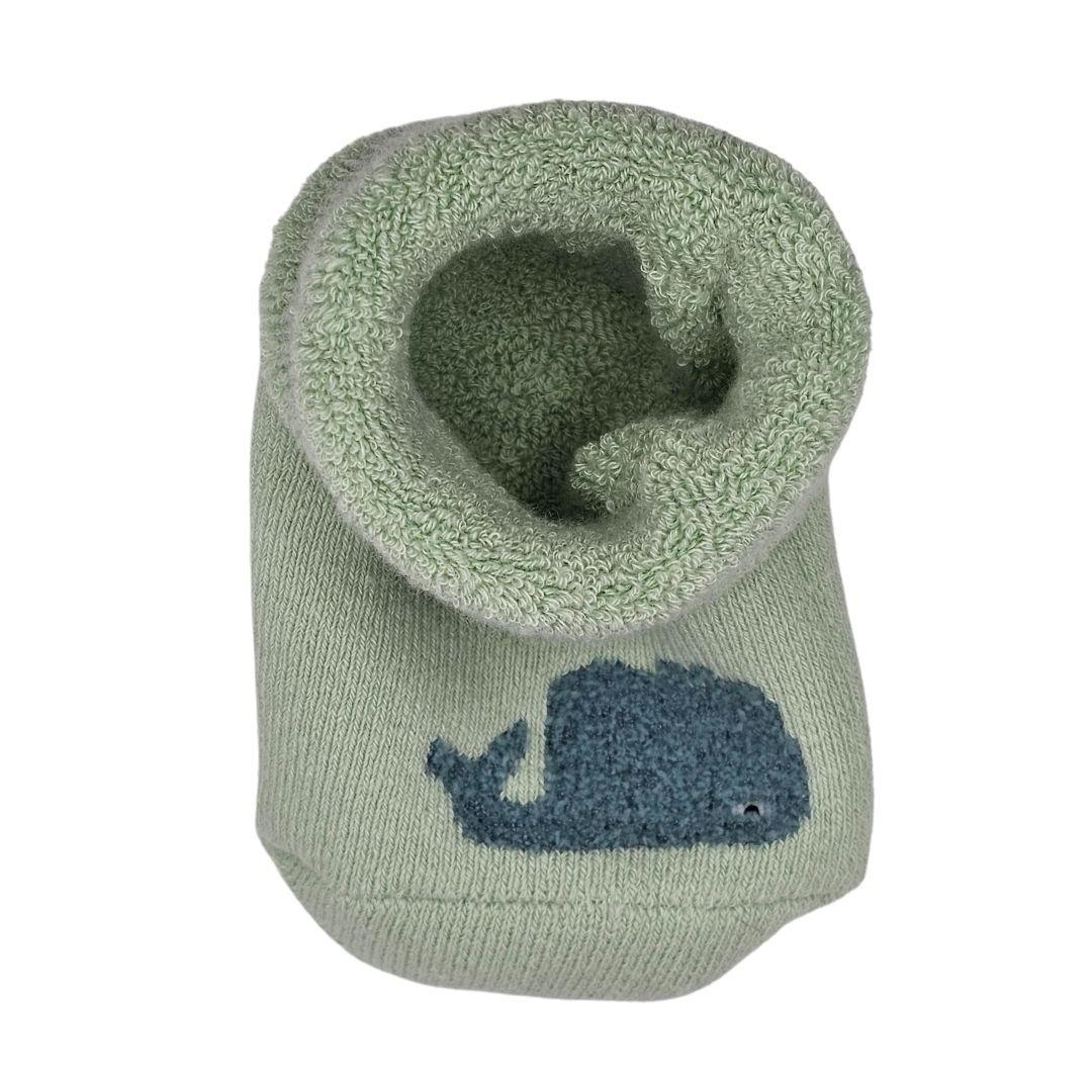 Calcetines de bebé - Diseño Ballena-2