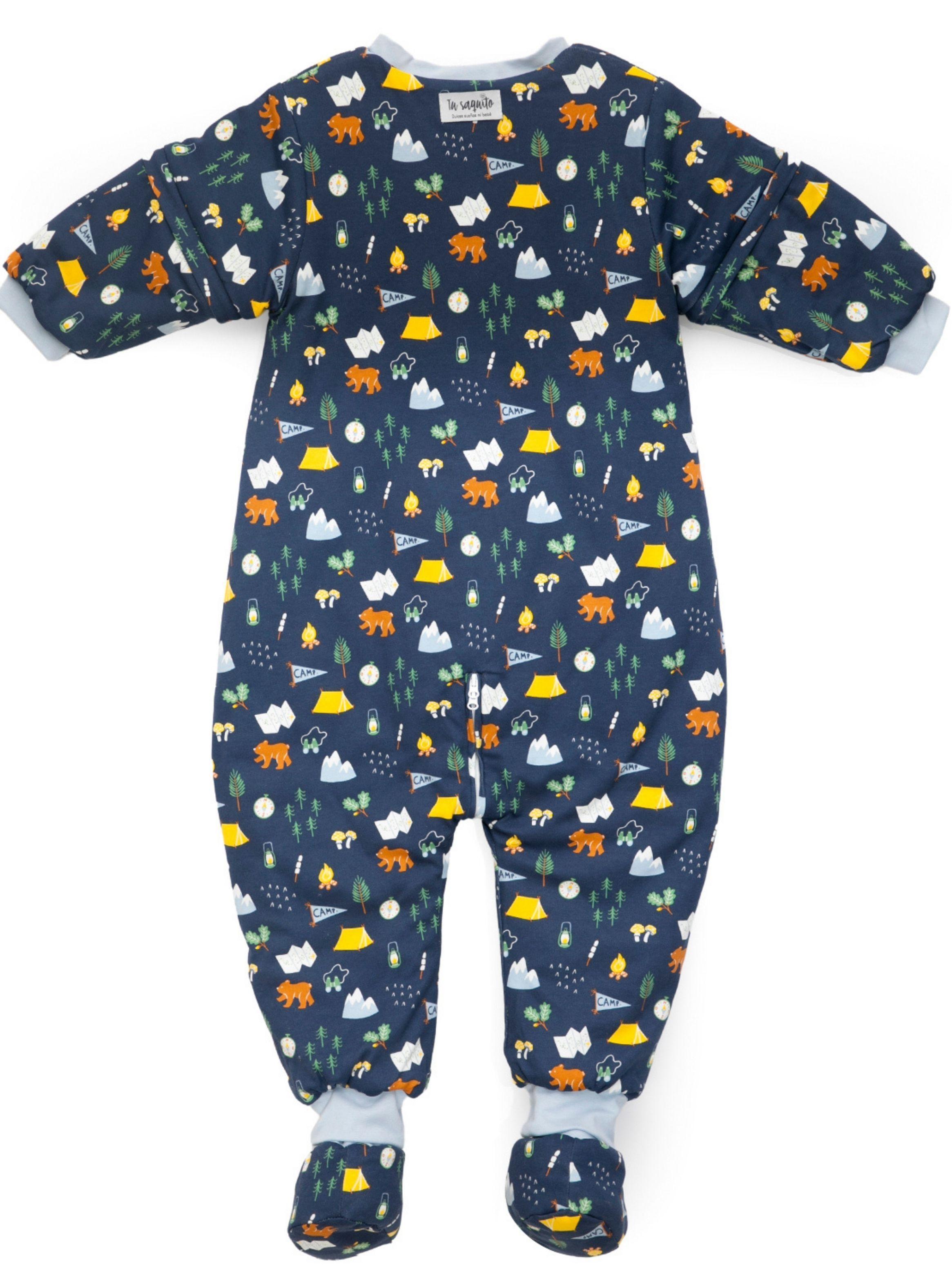 Saco de dormir bebé niño TOG 2.5 con piernas Unisex Camping-7