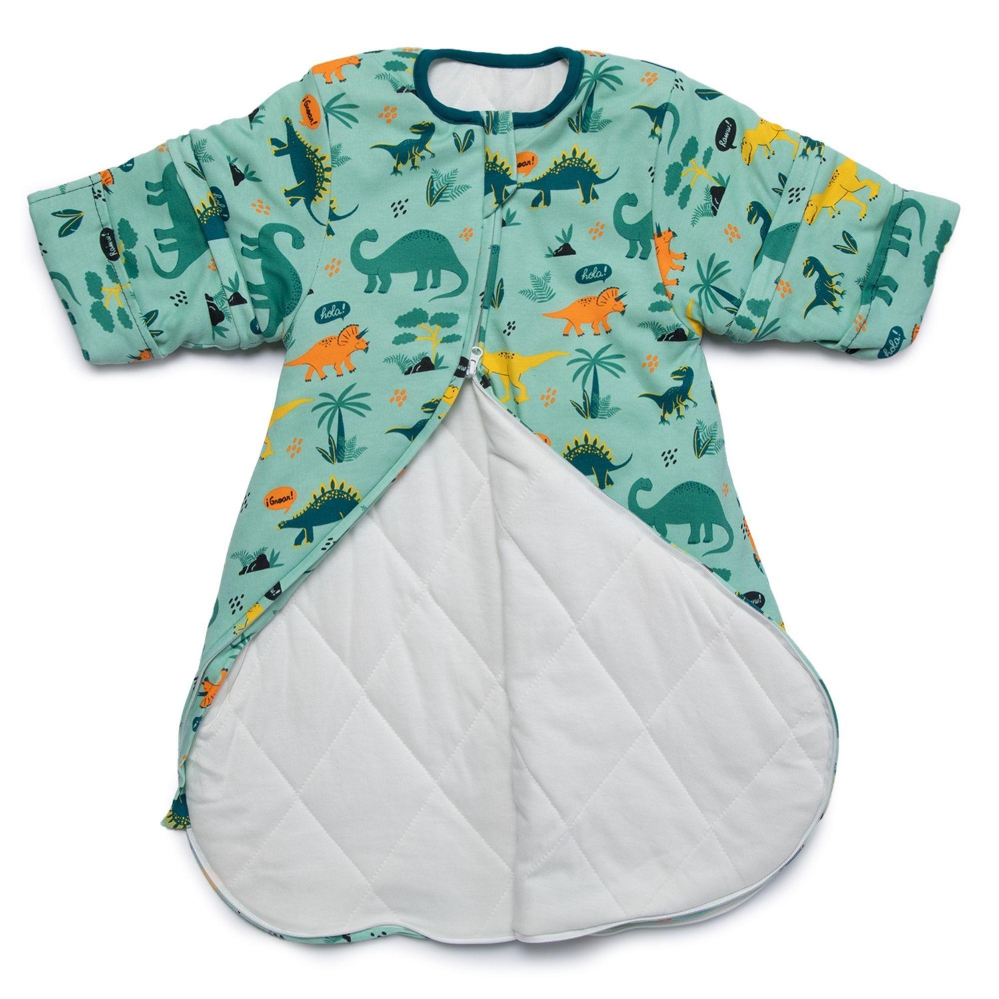 Saco de dormir bebé TOG 2.5 gota mangas –Dinos- Saquito bebé-2