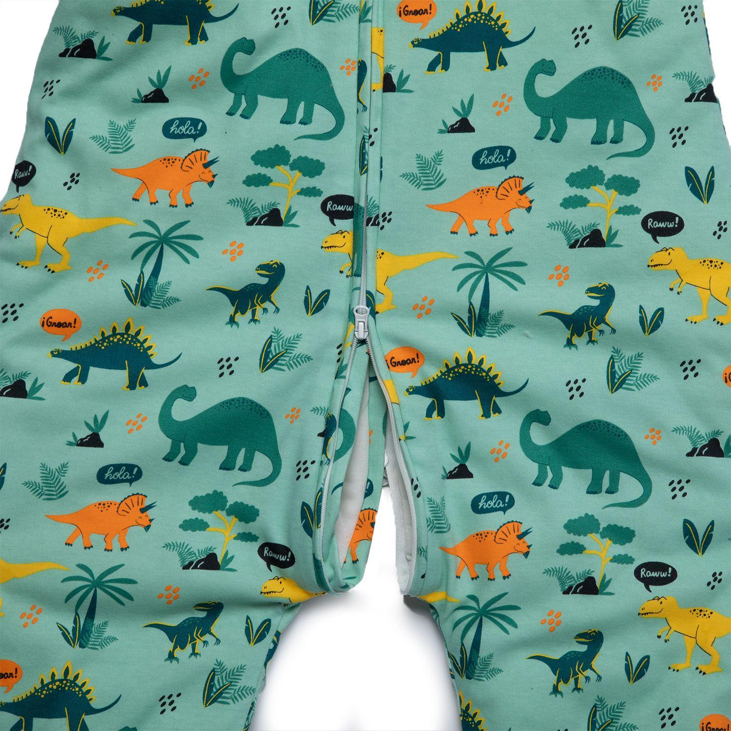 Saco dormir bebé con pies TOG 2.5 - Dinos- Saquito bebé niño-3