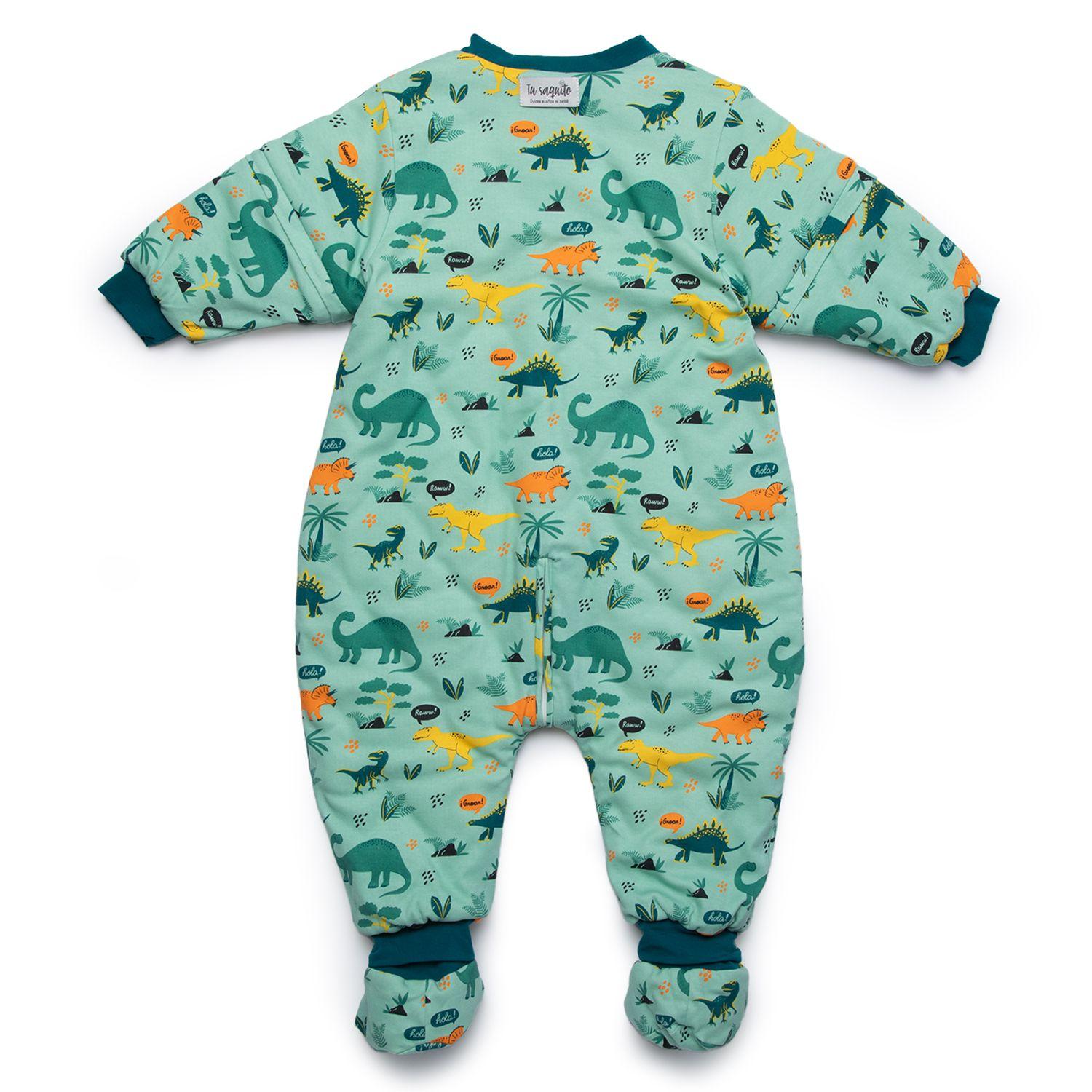 Saco dormir bebé con pies TOG 2.5 - Dinos- Saquito bebé niño-4