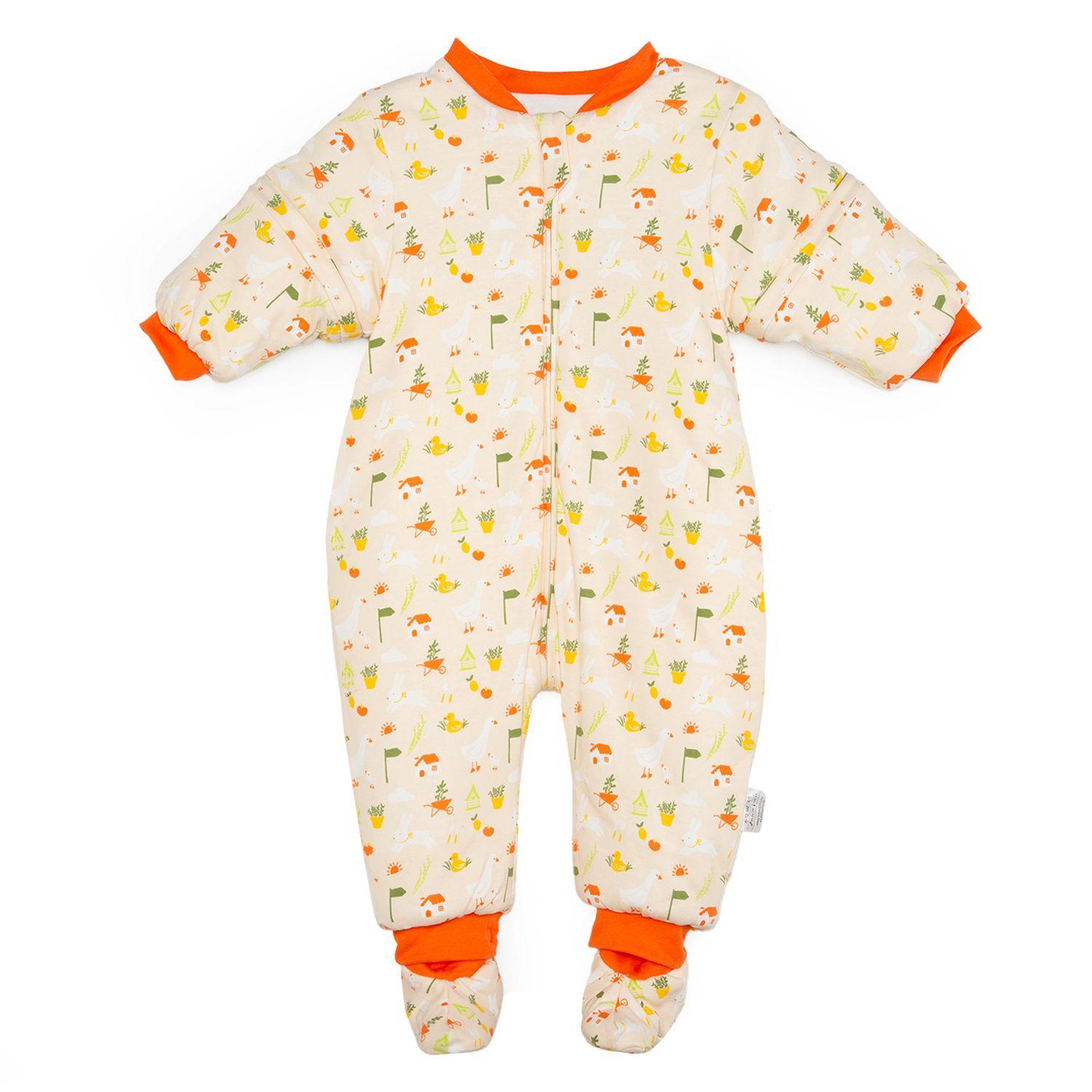 Saco dormir bebé con pies TOG 3.5 - Granja - Saquito bebé, niño y niña-0