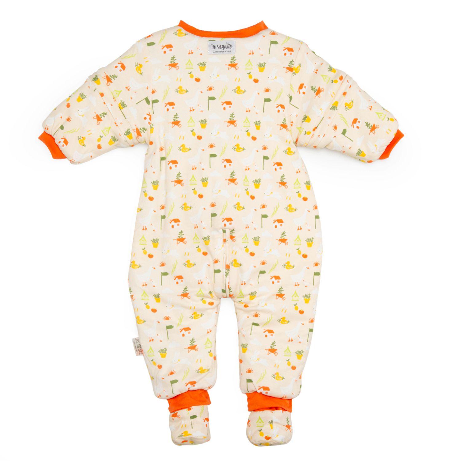 Saco dormir bebé con pies TOG 3.5 - Granja - Saquito bebé, niño y niña-1