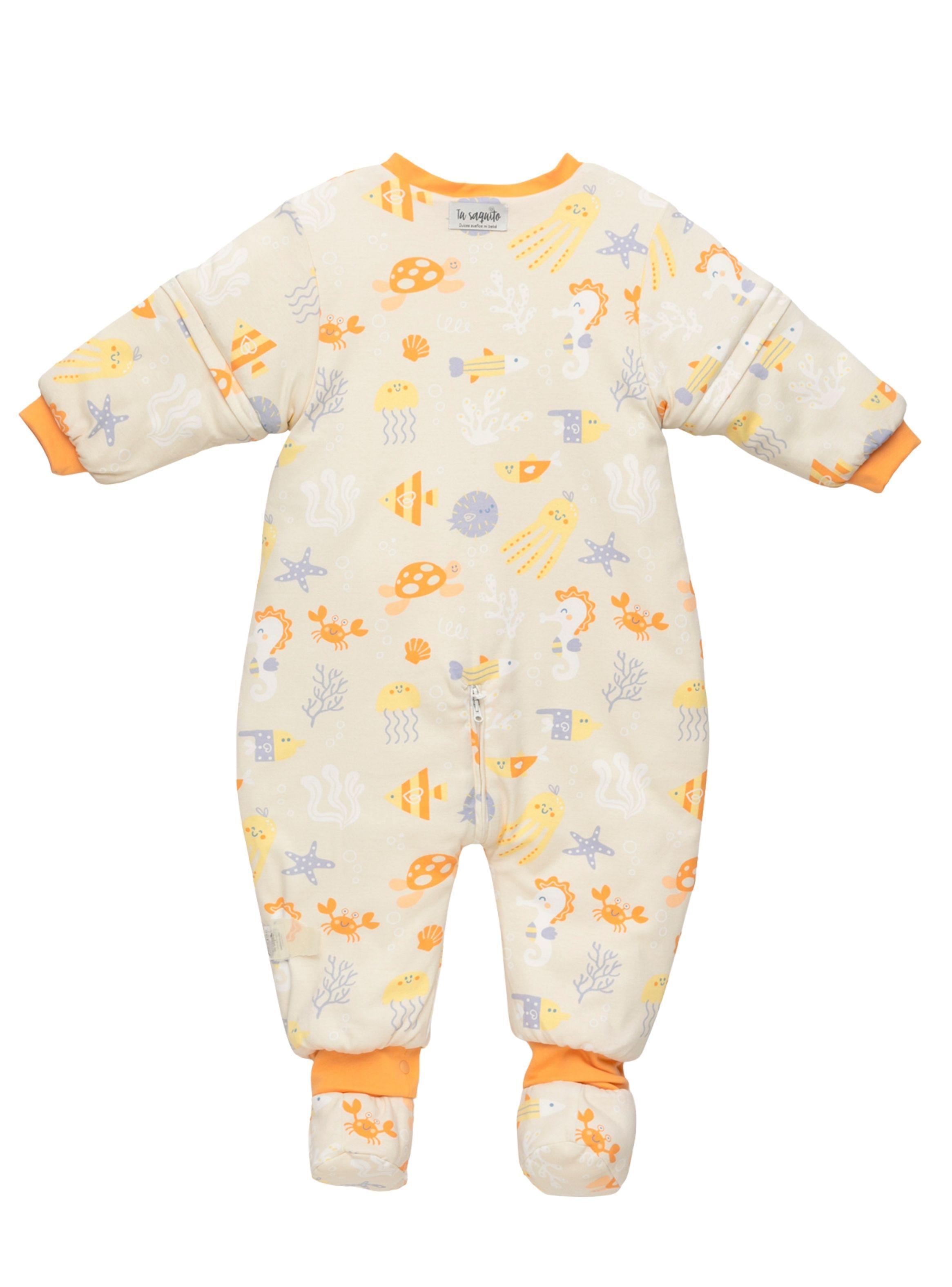 Saco de dormir bebé TOG 3.5 piernas y pies Unisex Coral-7
