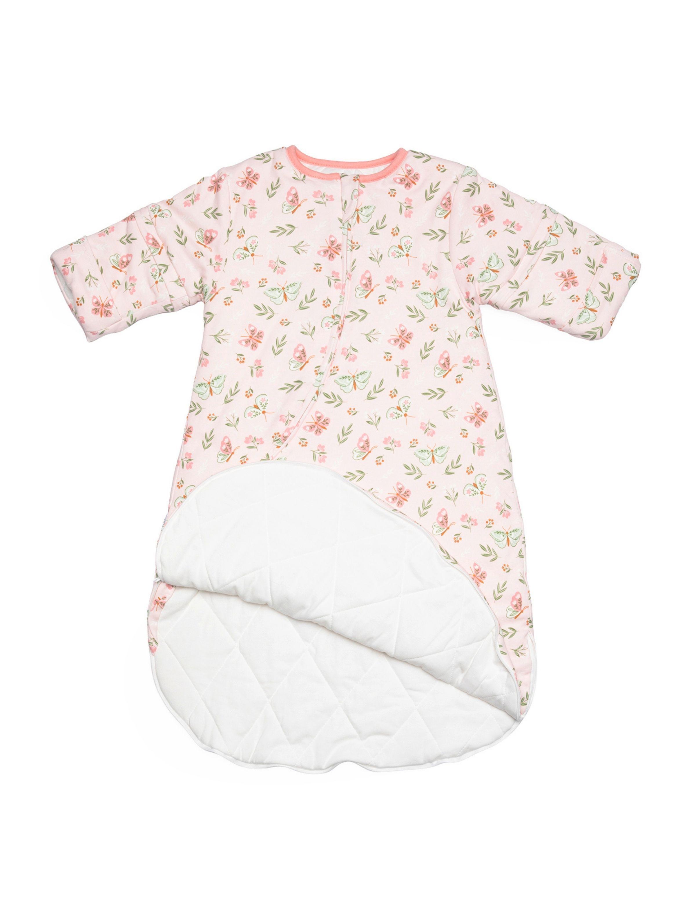Saco de dormir bebé TOG 2.5 gota con mangas removibles rosa-2