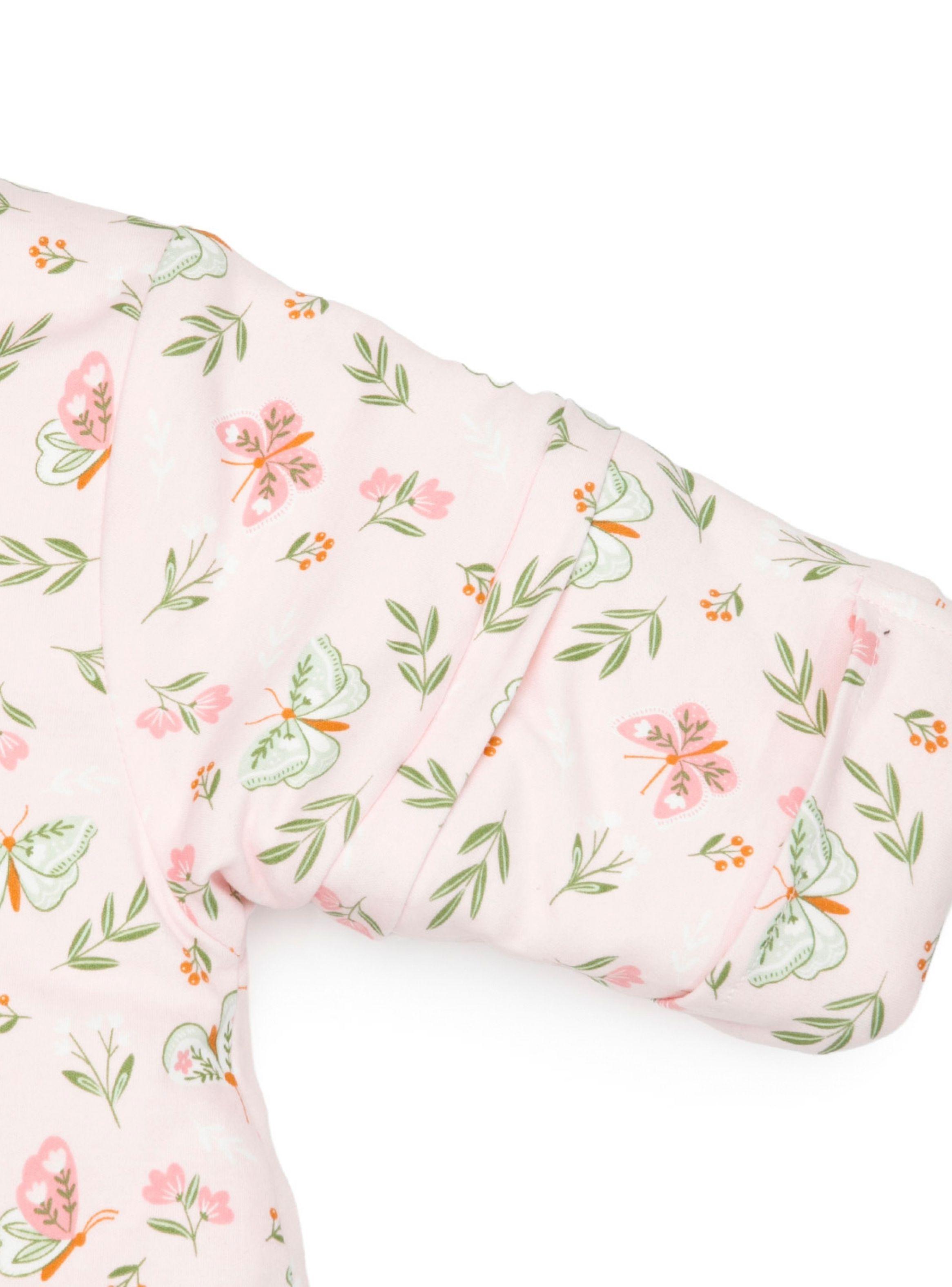 Saco de dormir bebé TOG 2.5 gota con mangas removibles rosa-4