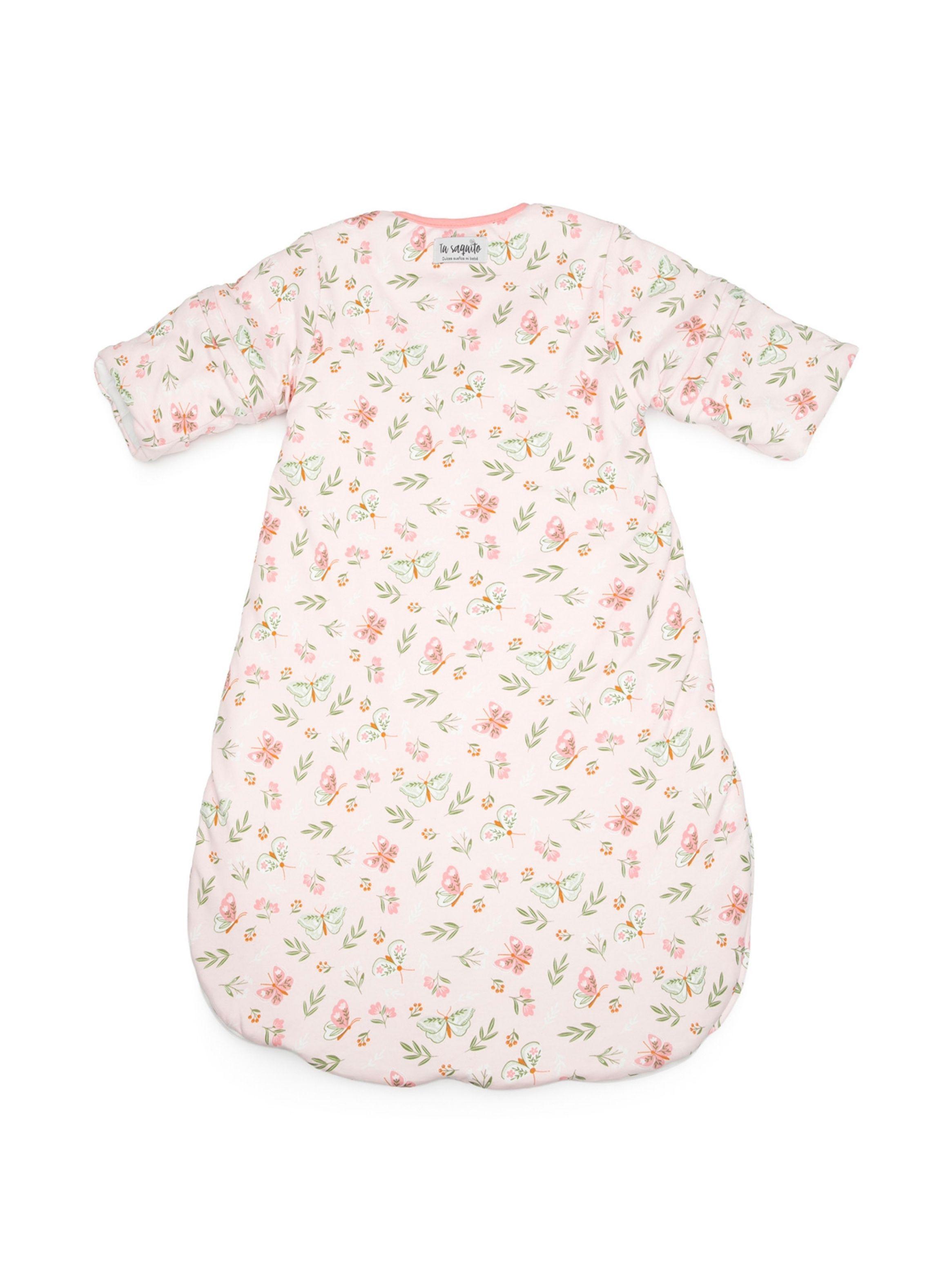 Saco de dormir bebé TOG 2.5 gota con mangas removibles rosa-6
