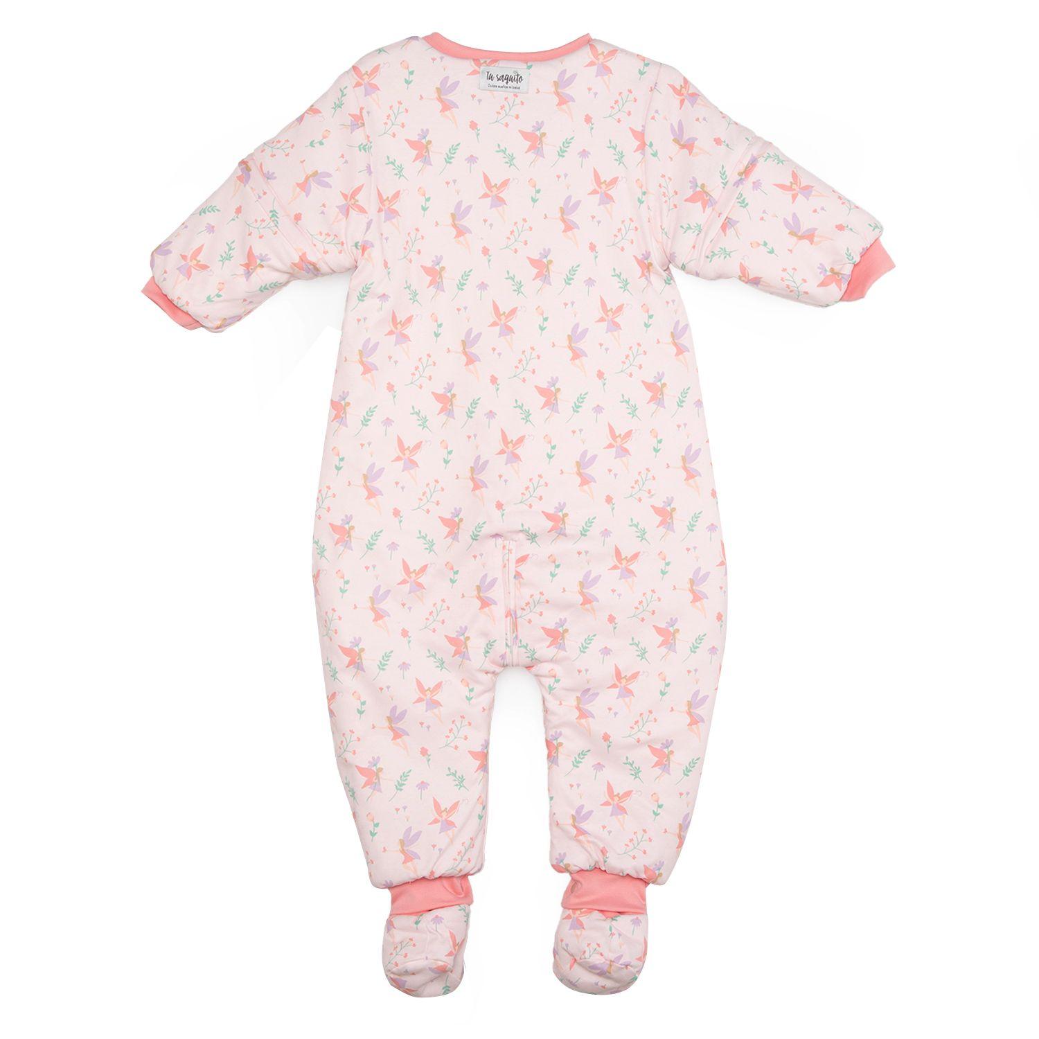 Saco dormir bebé con pies TOG 3.5 - Hadas - Saquito bebé y niña-4