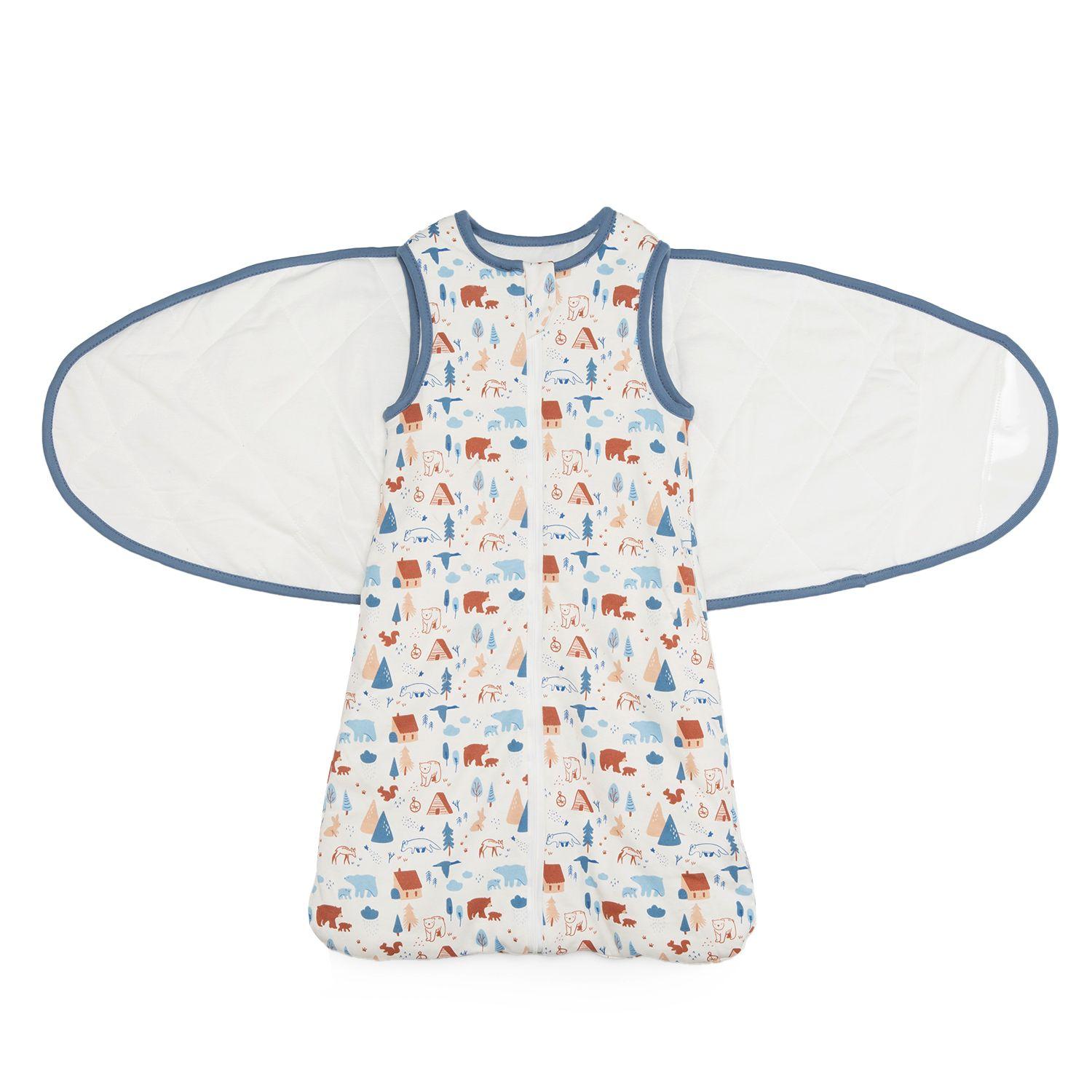Saquito de dormir con swaddle - TOG 2.5 Glacial-2
