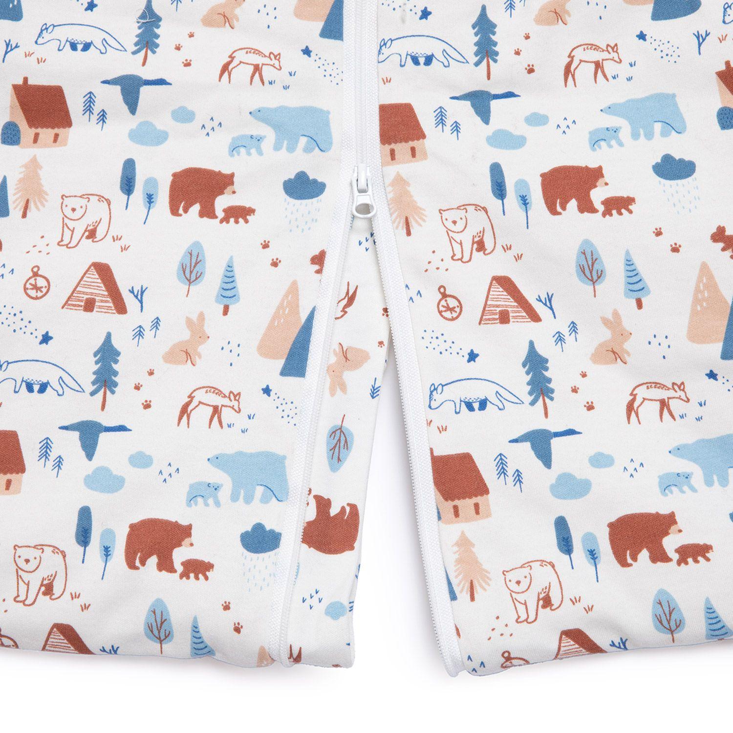 Saquito de dormir con swaddle - TOG 2.5 Glacial-4