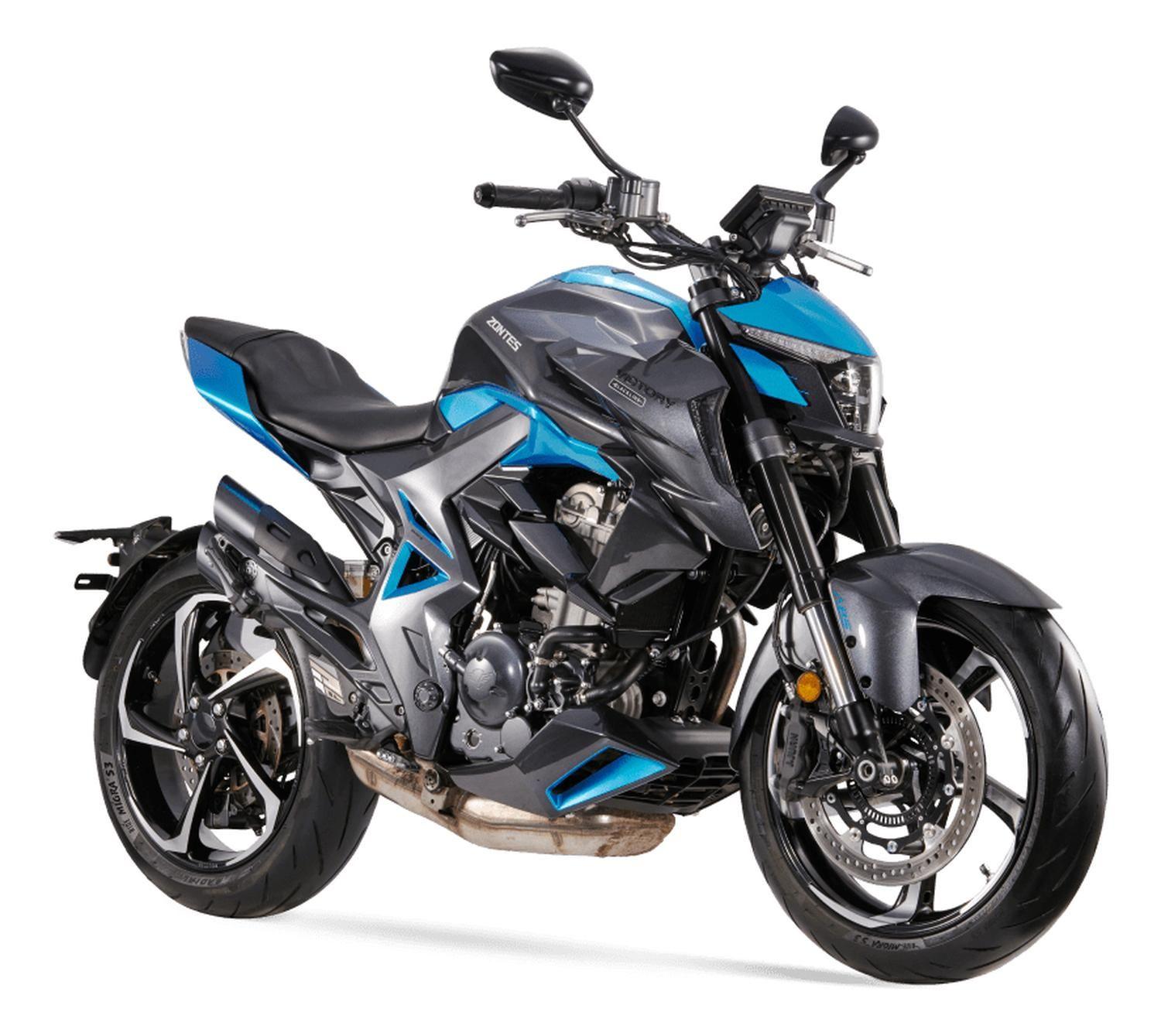 Kit De Mantencion Moto Zontes Zt 350 / 2l Aceite + Filtro-2