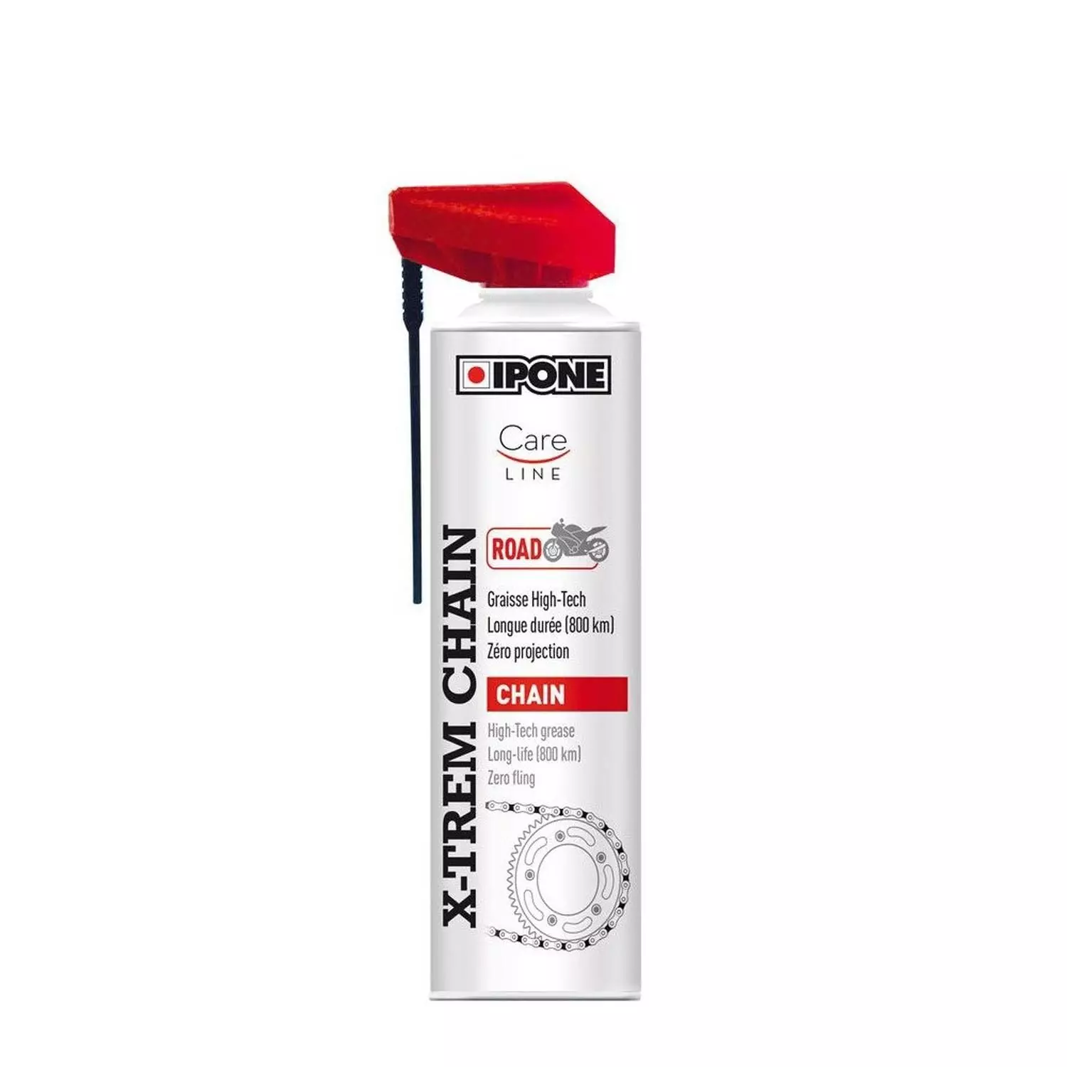 Lubricante De Cadena Ipone X-trem Chain Road Motos 500ml-2