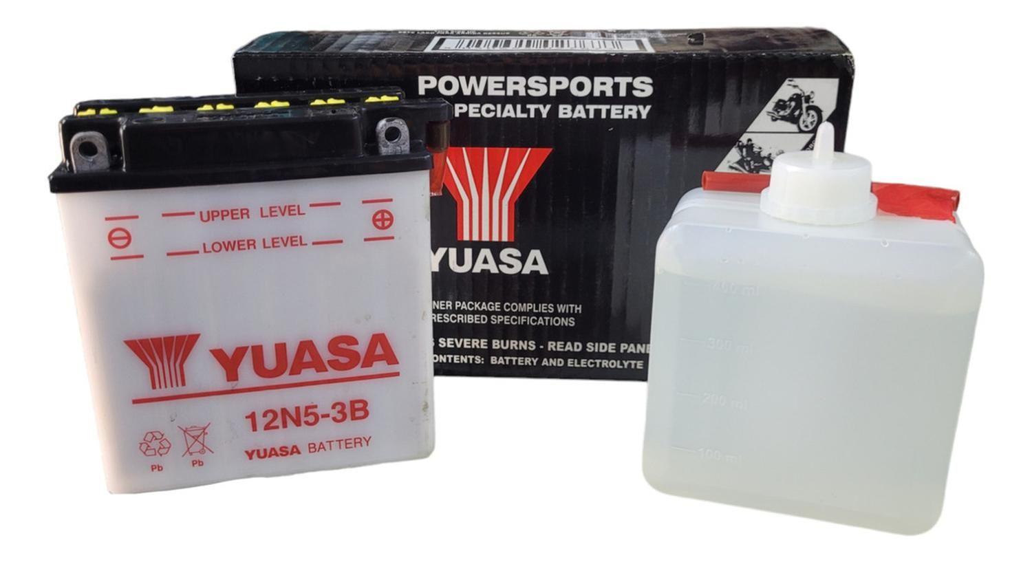 Bateria Moto 12n5-3 / bb5l-b / Yb5l-b / HT5AL Japonesa-0