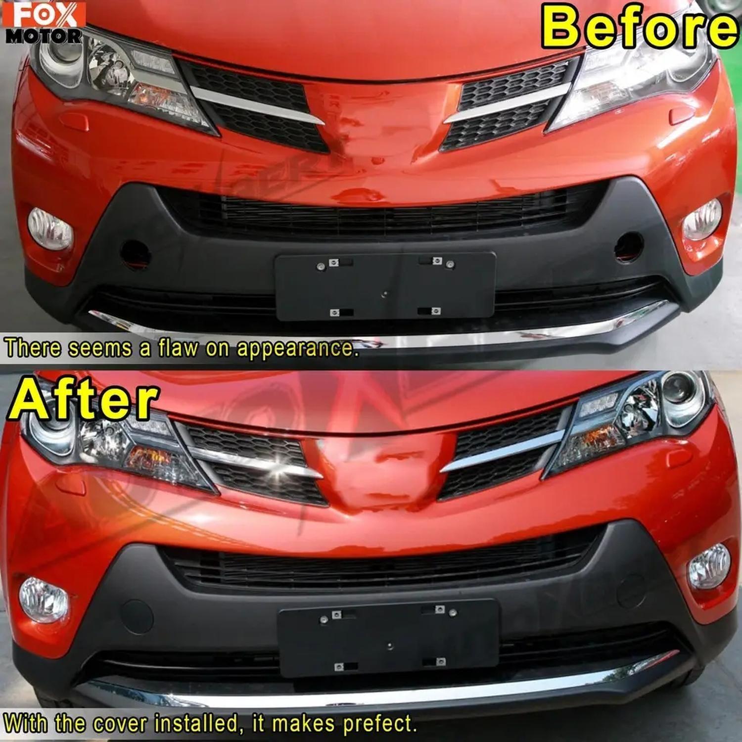 Tapa Gancho Remolque Delantero Toyota Rav4 2013 - 2015 (2un)-3