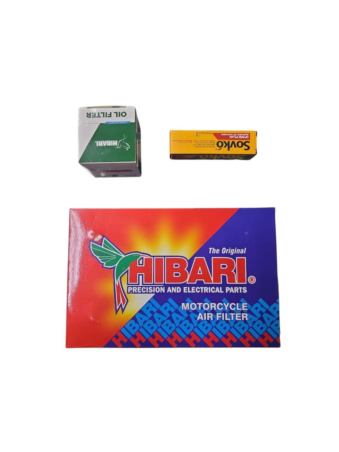 Kit De Mantencion Moto Suzuki Gixxer 250 / Aire+aceite+bujia-3