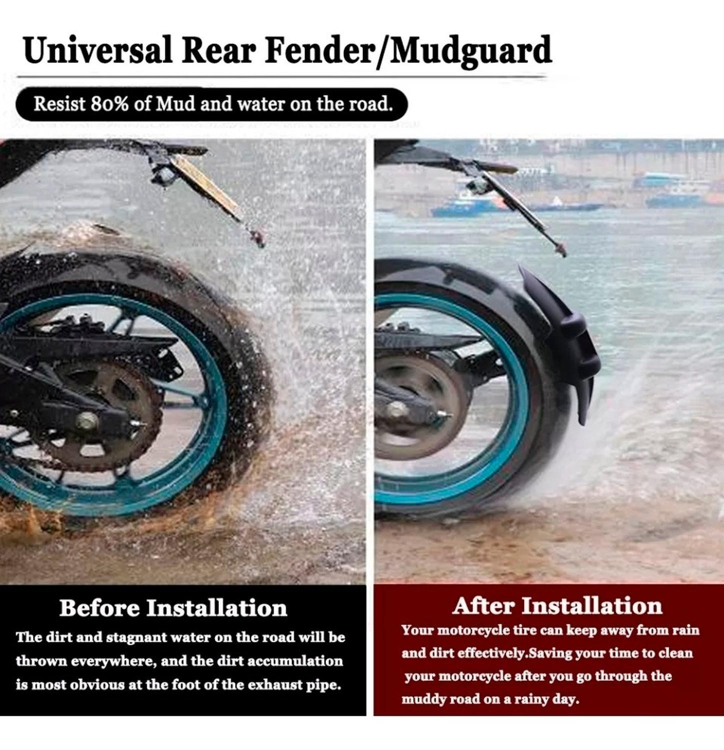 Tapabarro Trasero Yamaha R3/r3a/mt 03/mt03a Metálico-4