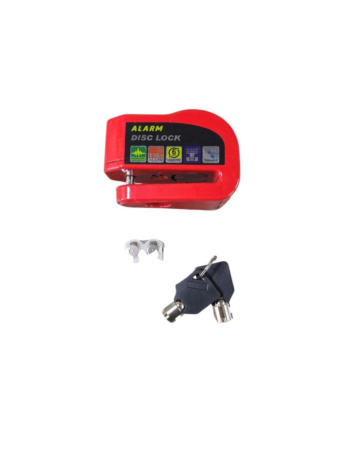 Candado De Disco Con Alarma / Motos / Bicicletas / Scooter-2