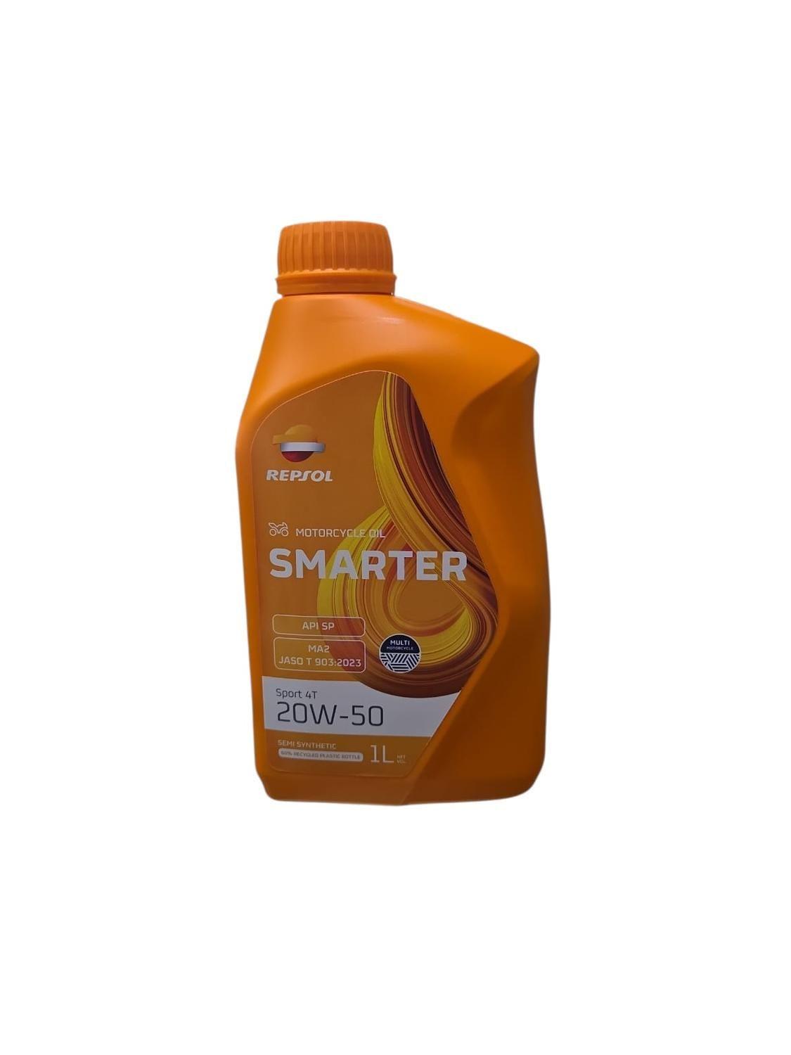 Aceite De Moto 20w 50 Semi - Sintetico 1l 4t (repsol)-2