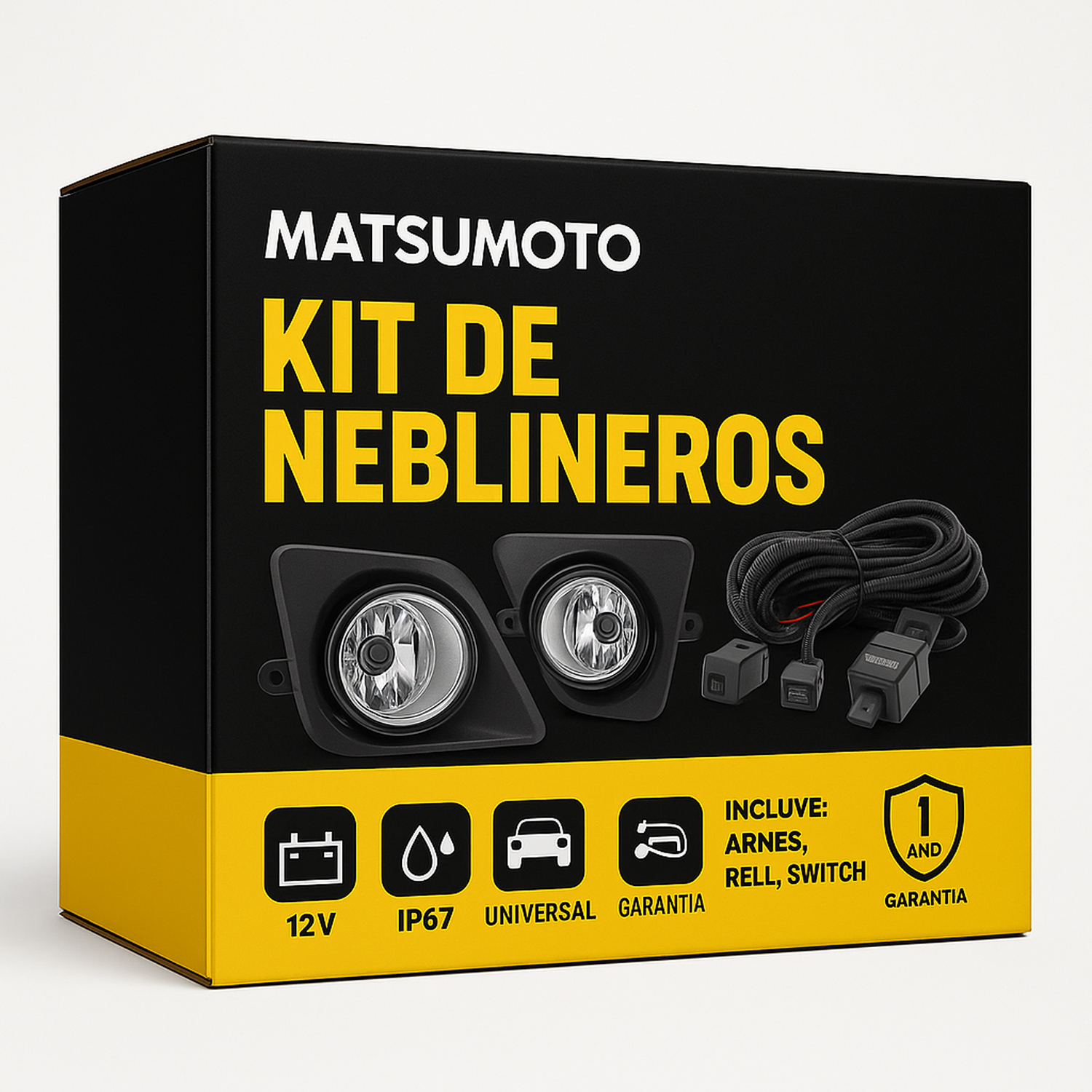 Kit de Neblineros para Camioneta Toyota Hilux (2012 - 2015)-2