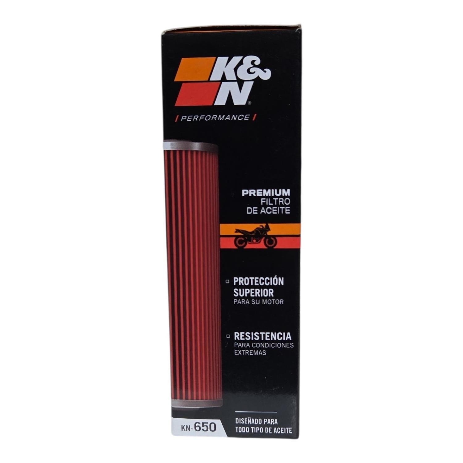Filtro Aceite Alto Flujo K&N 650 KTM / CF MOTO / HUSQVARNA-0